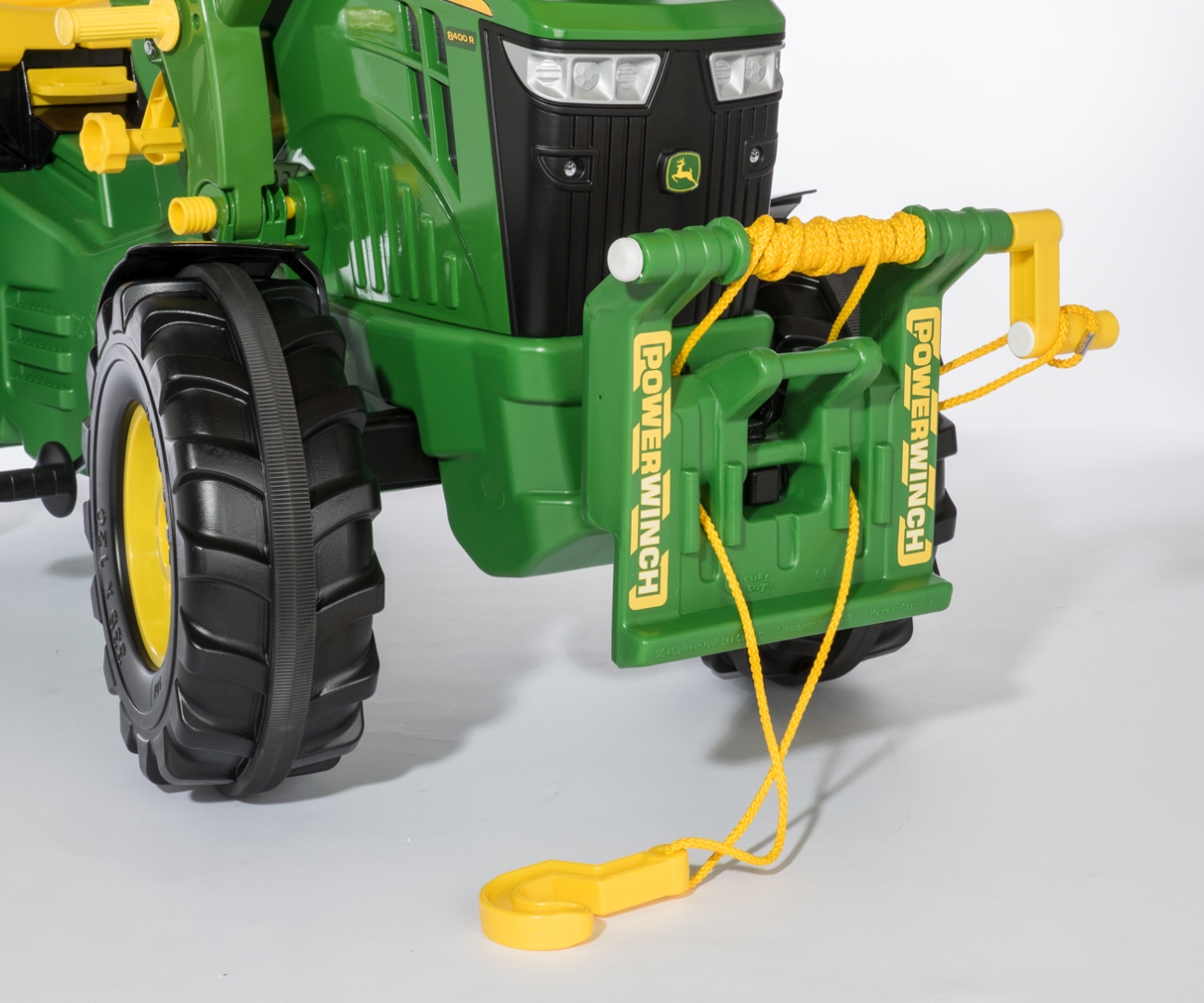 Rolly Toys 408986 Wyciągarka do Rolly Toys Zielona — zdjęcie 2