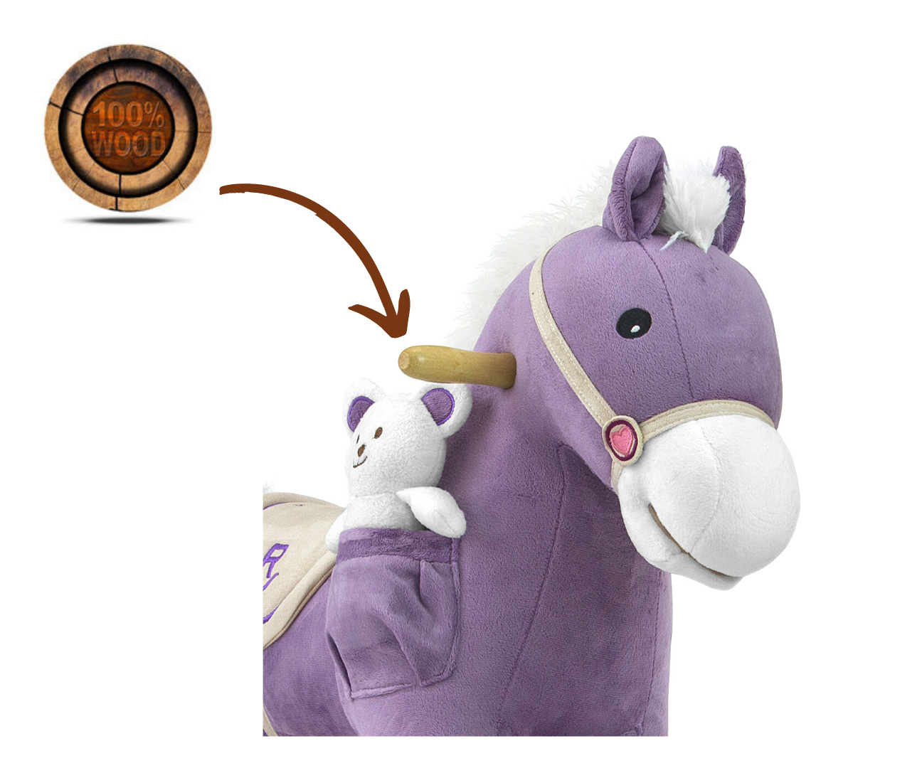 Milly Mally Koń Pony Purple — zdjęcie 4