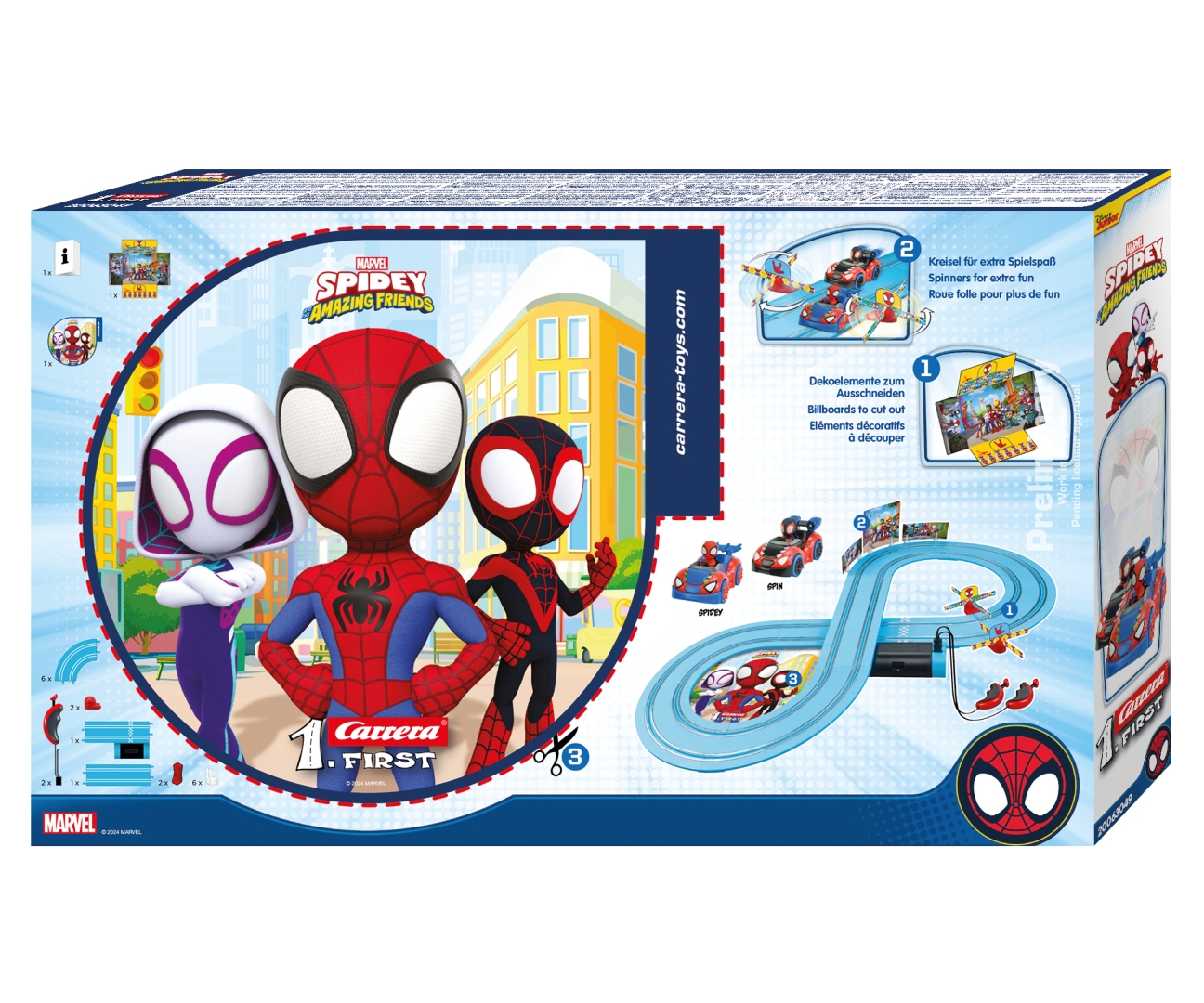 Carrera First 20063049 Spidey - It's Spidey Time! 2,4m — zdjęcie 3