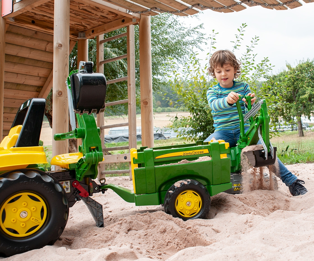 Rolly Toys 122103 Przyczepa Rolly Farm John Deere — zdjęcie 6