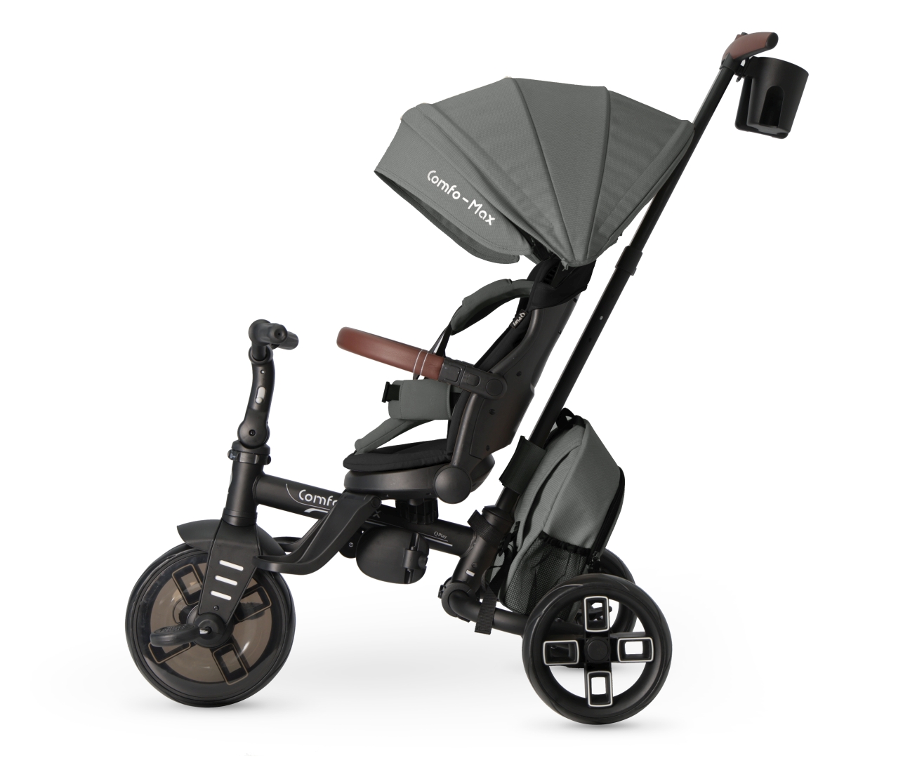 Qplay Rowerek Trójkołowy Comfo Max Grey — zdjęcie 2