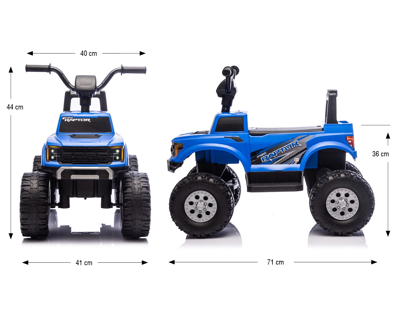 Milly Mally Pojazd na akumulator Ford F-150 Raptor Blue — zdjęcie 15