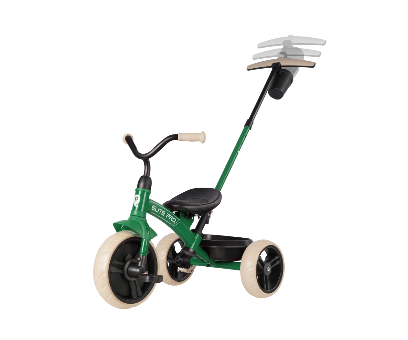 ND18_5904 Qplay Rowerek Trojkolowy Elite Pro Gree