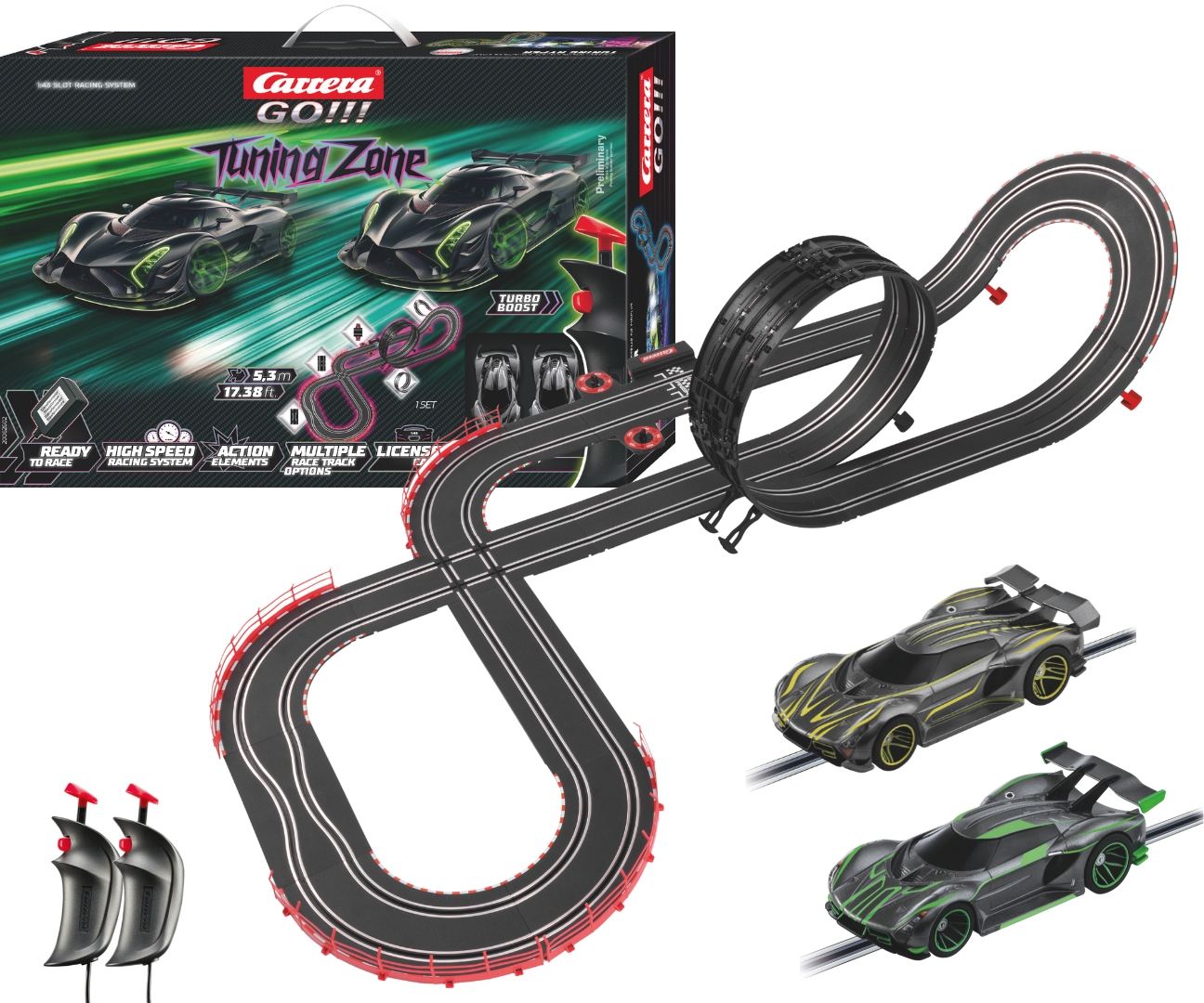 Carrera Go 20062602 Tuning Zone 5,3m