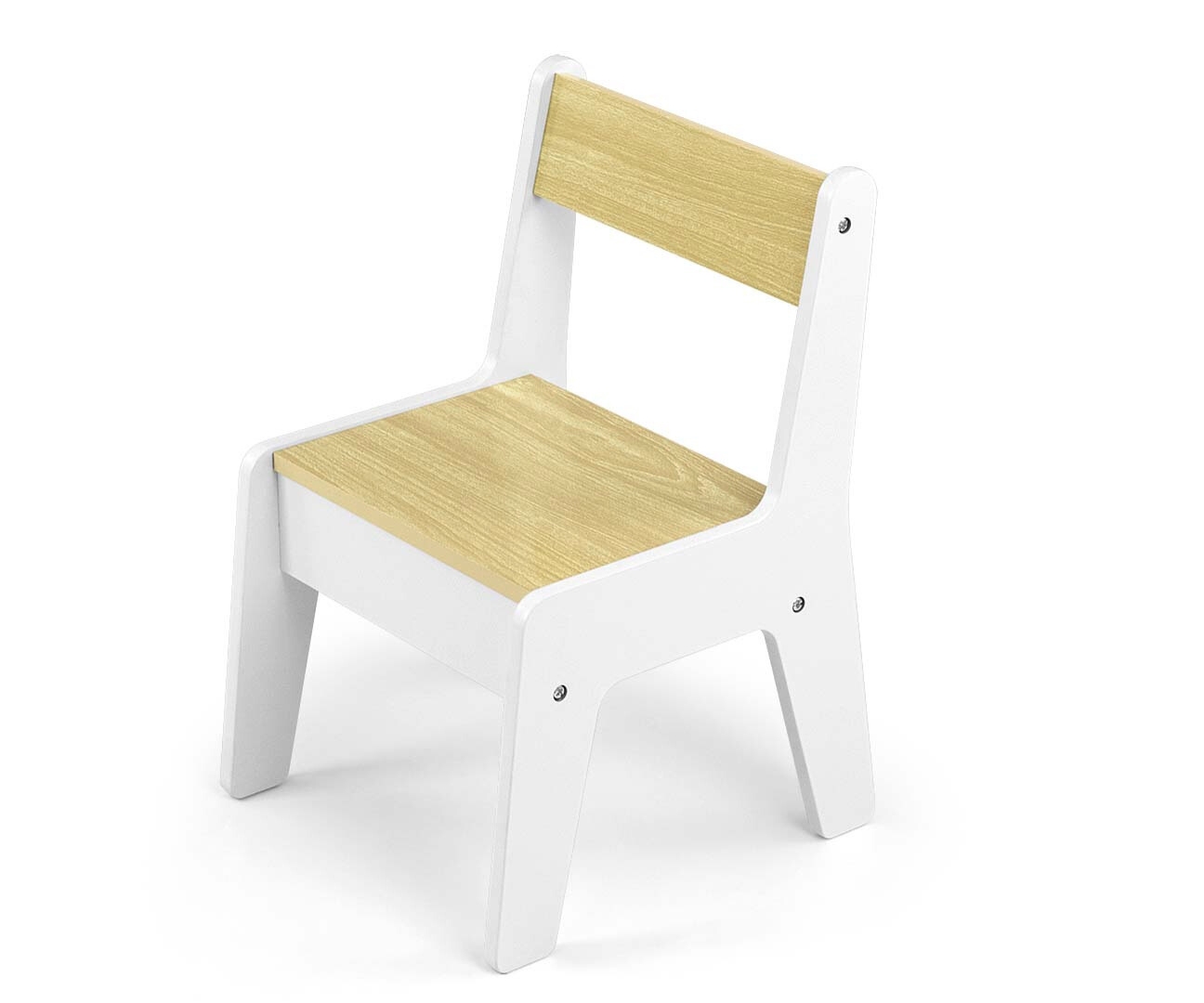 Milly Mally Zestaw mebli Olaf Blocks - Stolik i dwa krzesełka White — zdjęcie 7