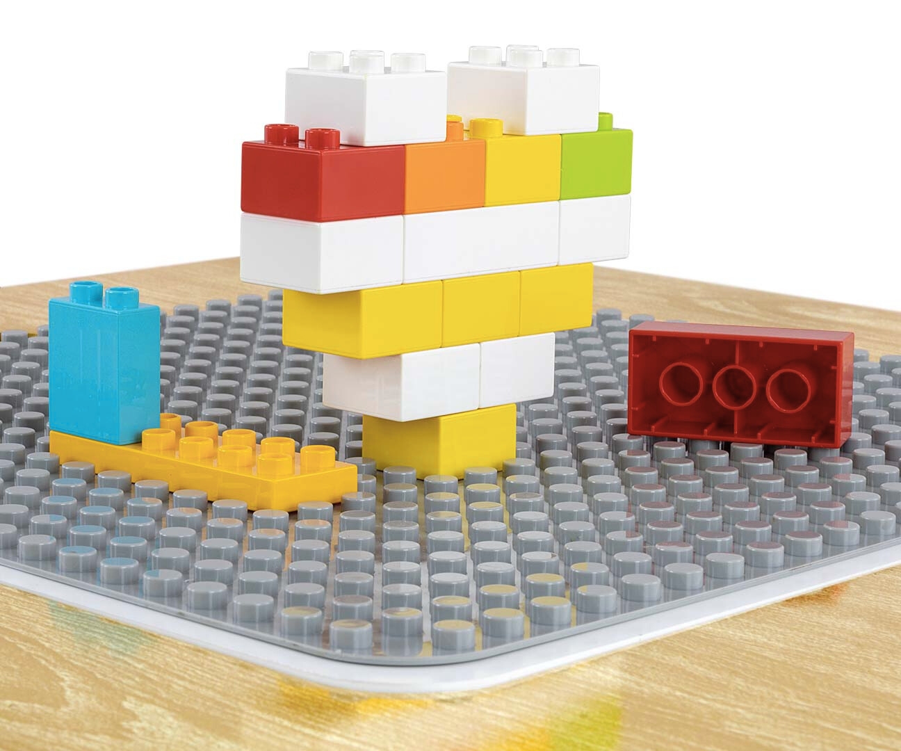 Milly Mally Zestaw mebli Olaf Blocks - Stolik i dwa krzesełka White — zdjęcie 8