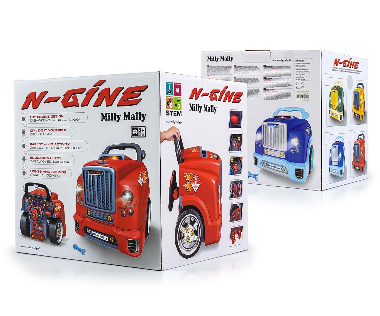 Milly Mally Silnik rozkręcalny N-gine Blue — zdjęcie 15