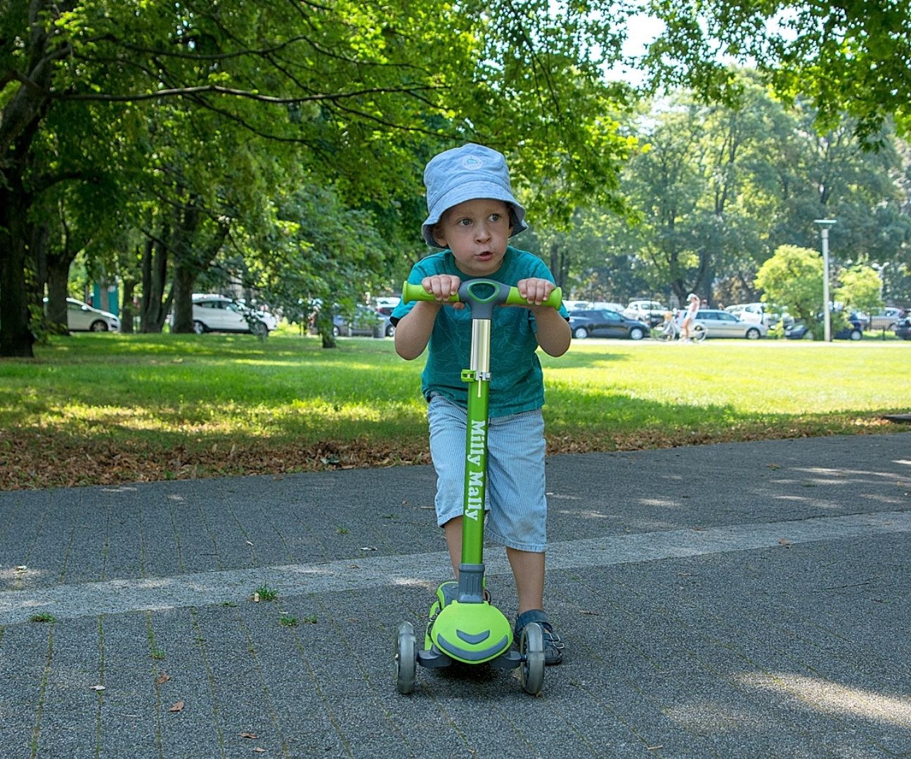 Milly Mally Scooter Boogie Green — zdjęcie 8