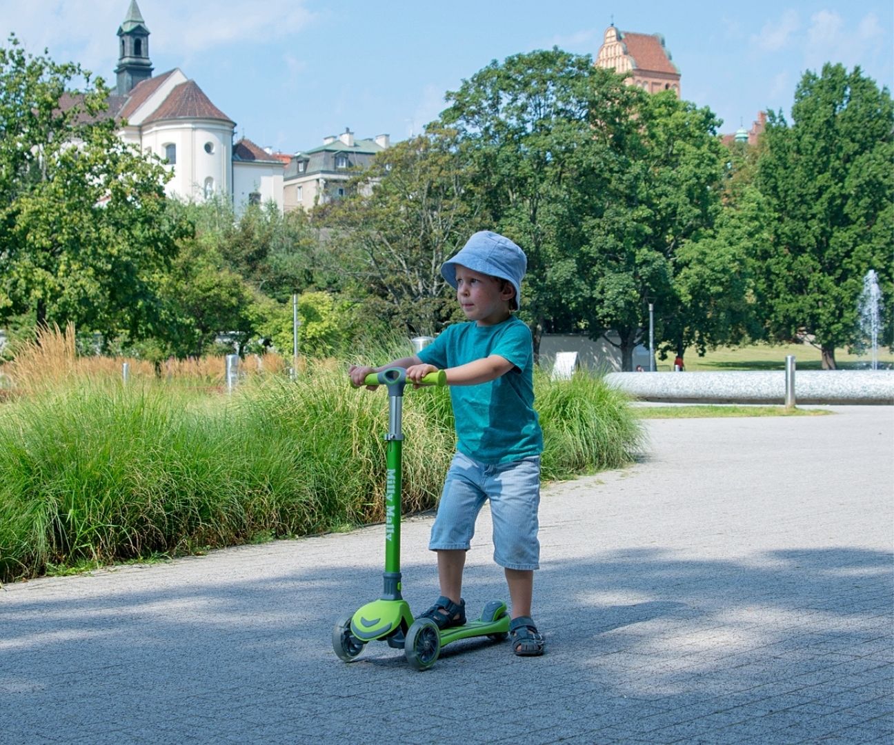 Milly Mally Scooter Boogie Green — zdjęcie 10
