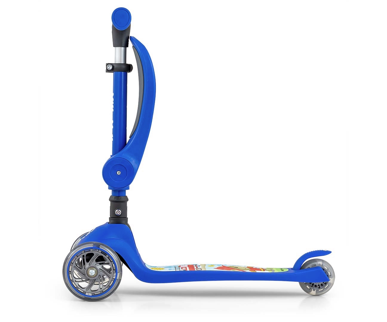 Milly Mally Scooter Fuzzy Blue — zdjęcie 3