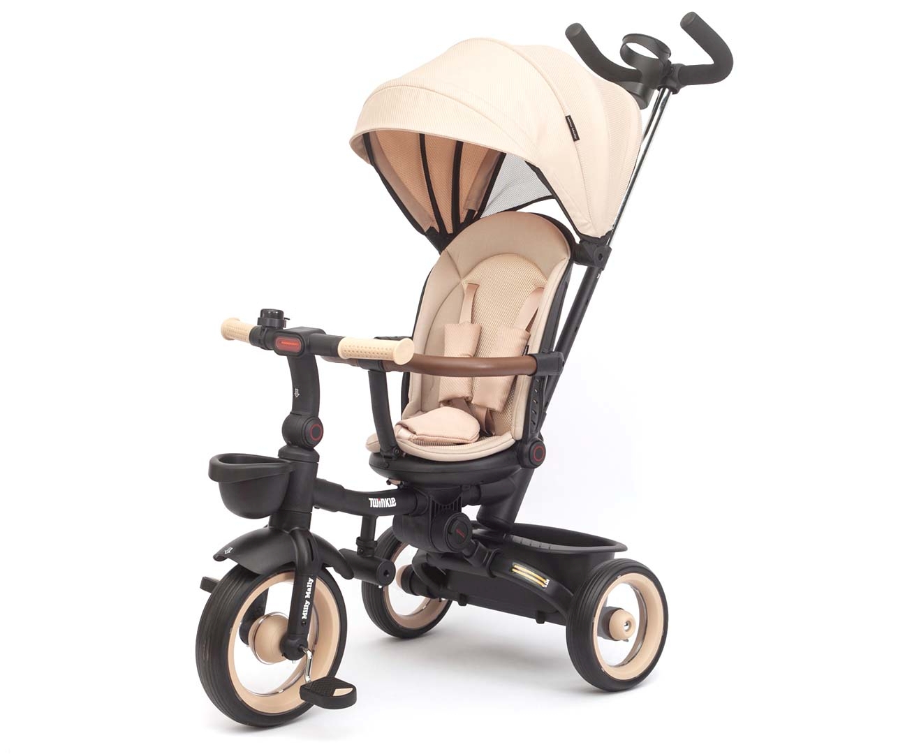 Milly Mally Rowerek Trójkołowy Twinkle Beige — zdjęcie 2
