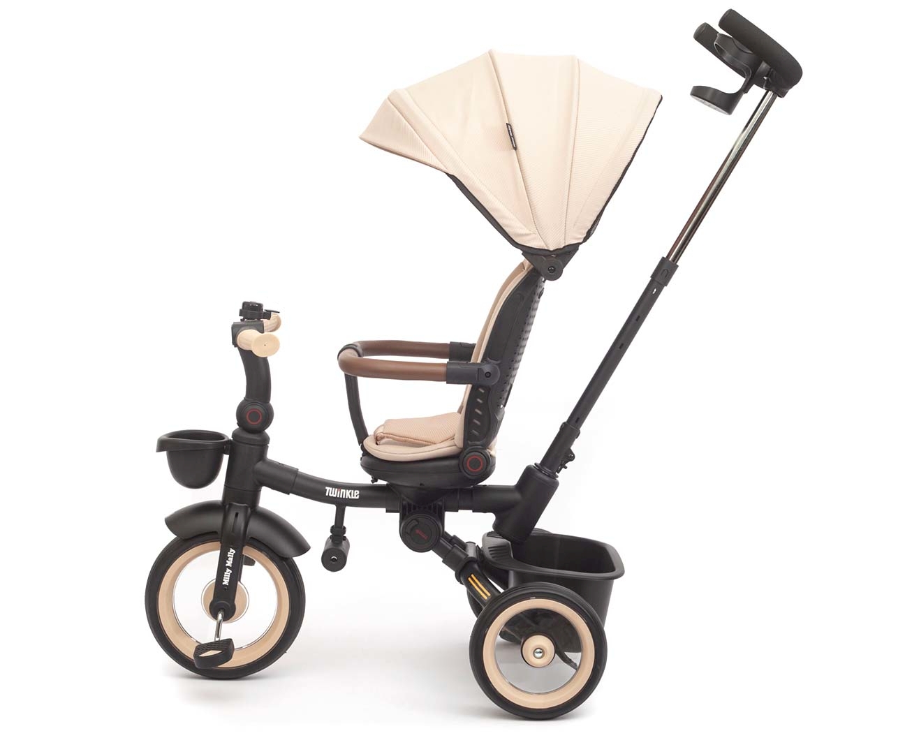 Milly Mally Rowerek Trójkołowy Twinkle Beige — zdjęcie 3