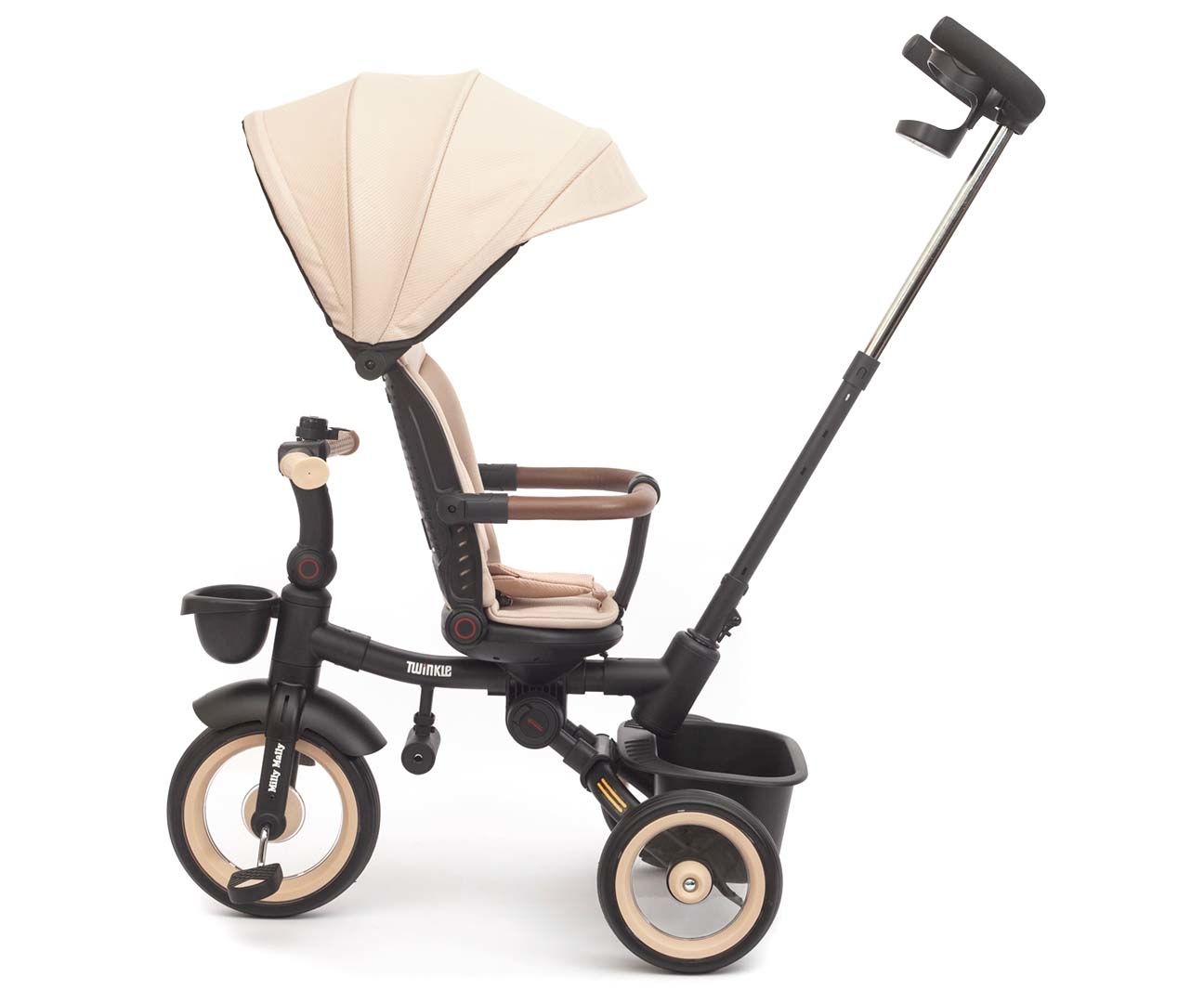 Milly Mally Rowerek Trójkołowy Twinkle Beige — zdjęcie 4