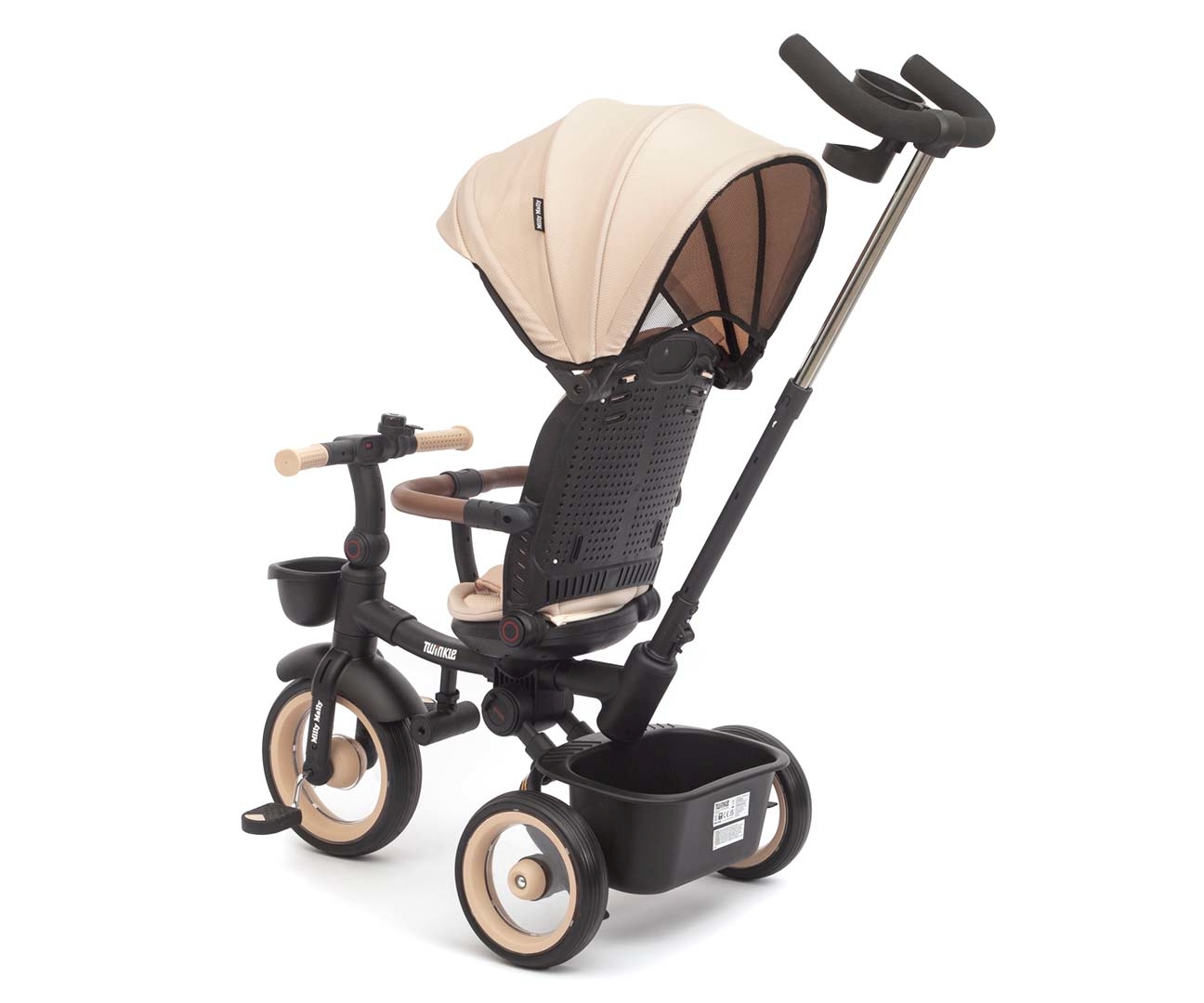 Milly Mally Rowerek Trójkołowy Twinkle Beige — zdjęcie 7