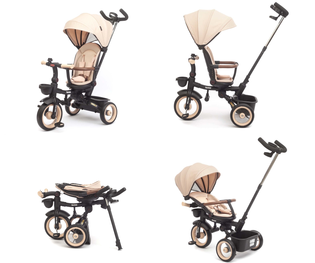 Milly Mally Rowerek Trójkołowy Twinkle Beige — zdjęcie 10
