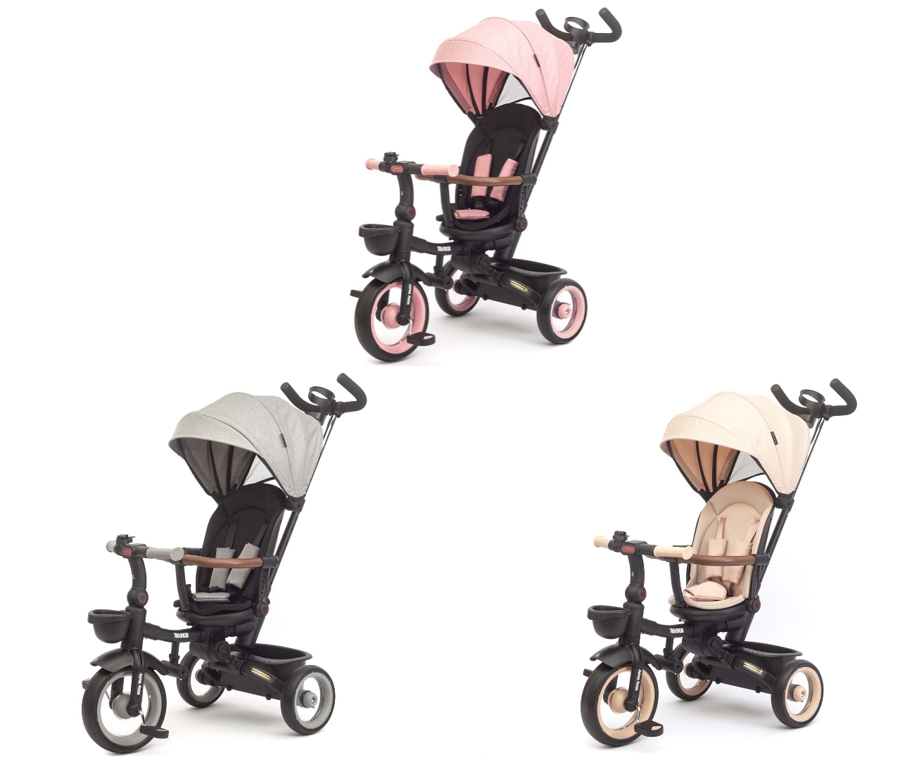Milly Mally Rowerek Trójkołowy Twinkle Beige — zdjęcie 15