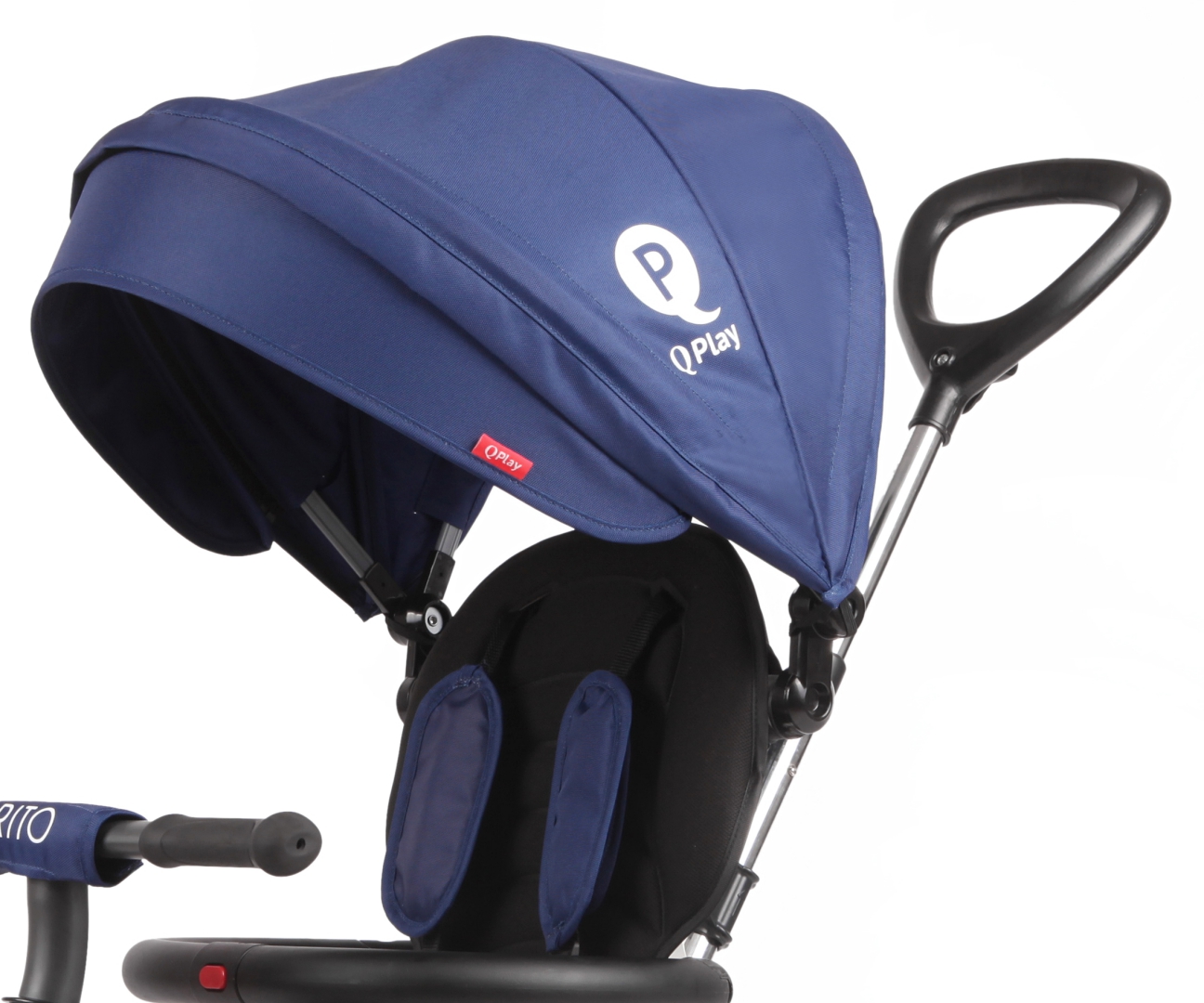 Qplay Rowerek Trójkołowy Rito Blue — zdjęcie 2
