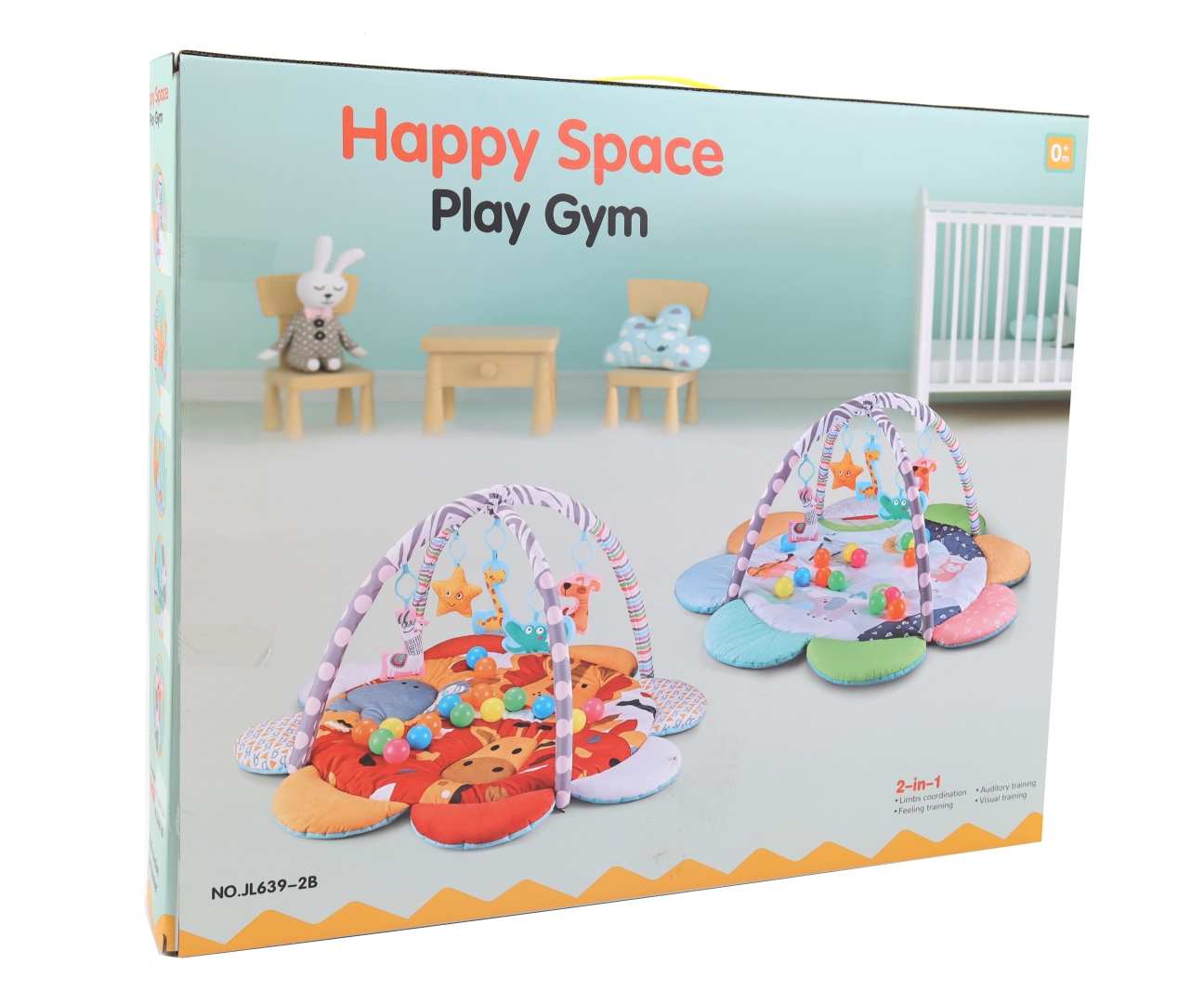 TinyMini JL639-2B Mata edukacyjna 2w1 Kwiat Safari — zdjęcie 15