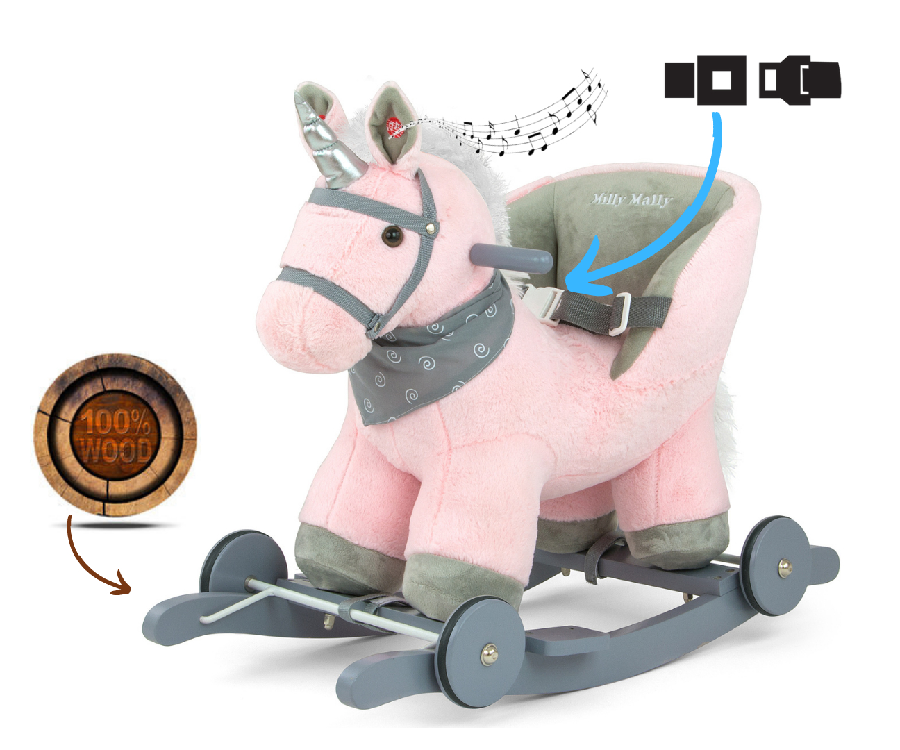 Milly Mally Koń Polly Pink Jednorożec — zdjęcie 5