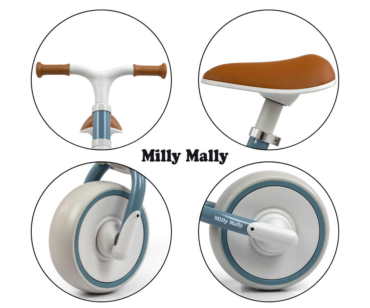 Milly Mally Rowerek Biegowy Skippy Blue — zdjęcie 11