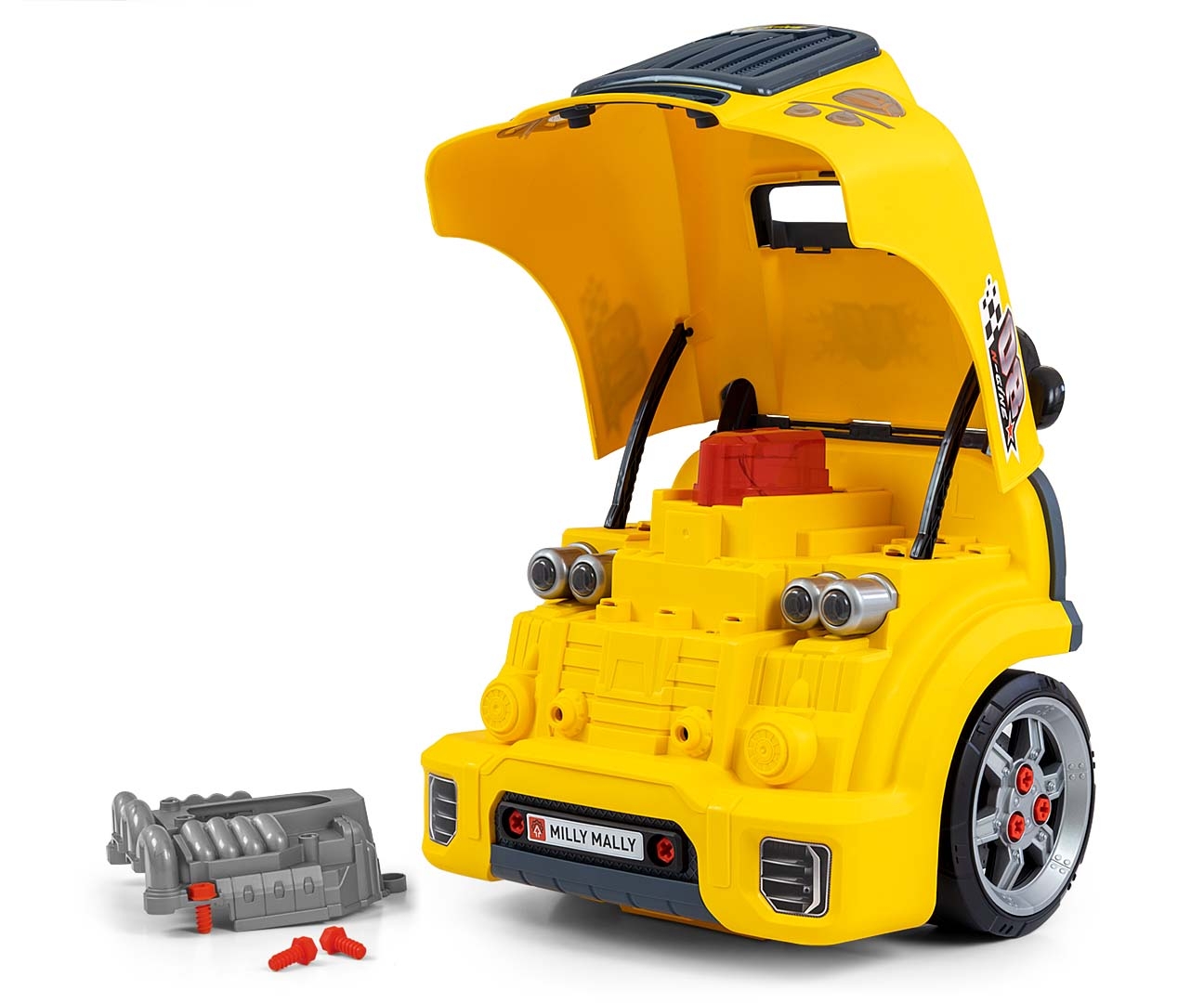 Milly Mally Silnik rozkręcalny N-gine Yellow — zdjęcie 3