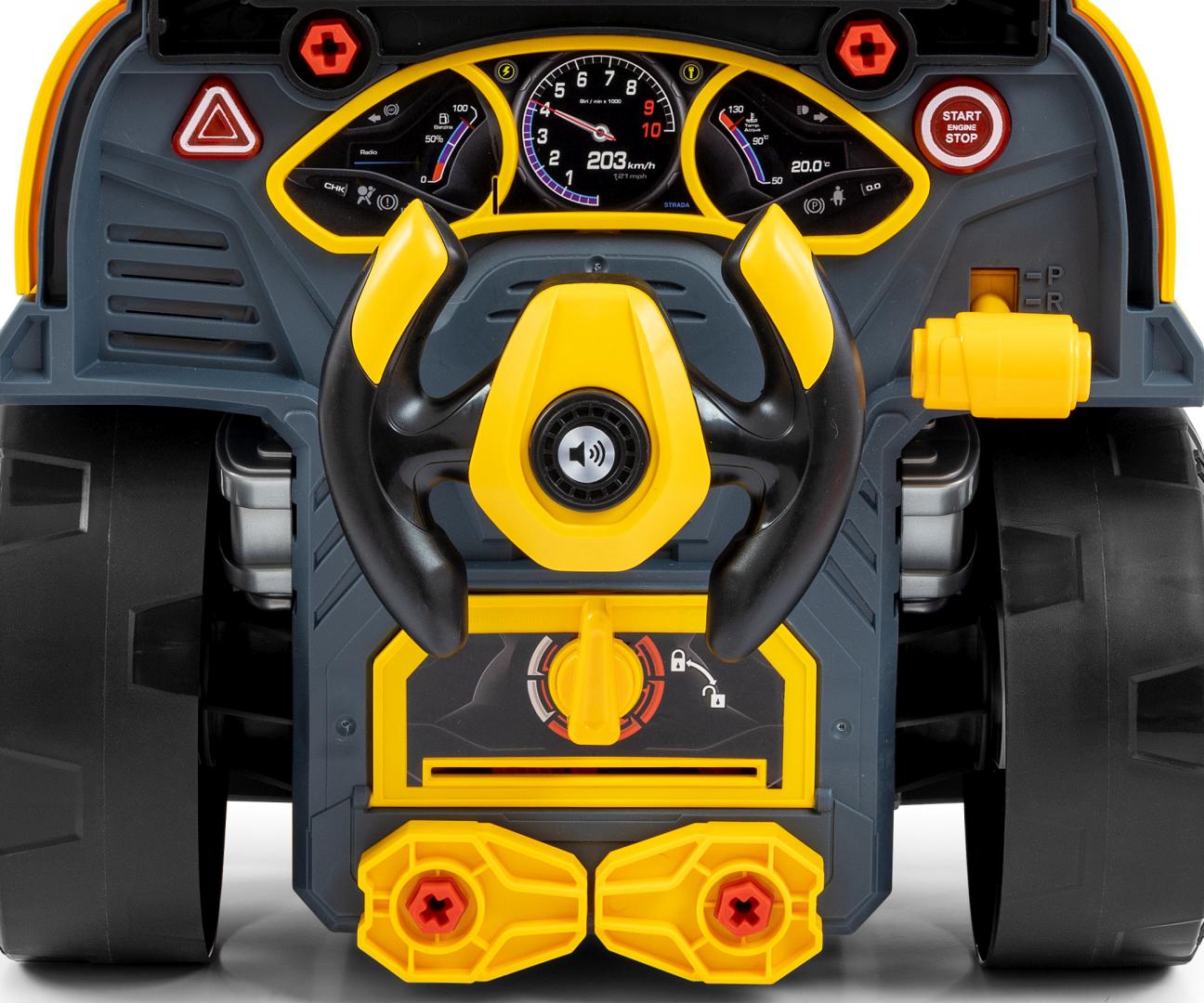 Milly Mally Silnik rozkręcalny N-gine Yellow — zdjęcie 7