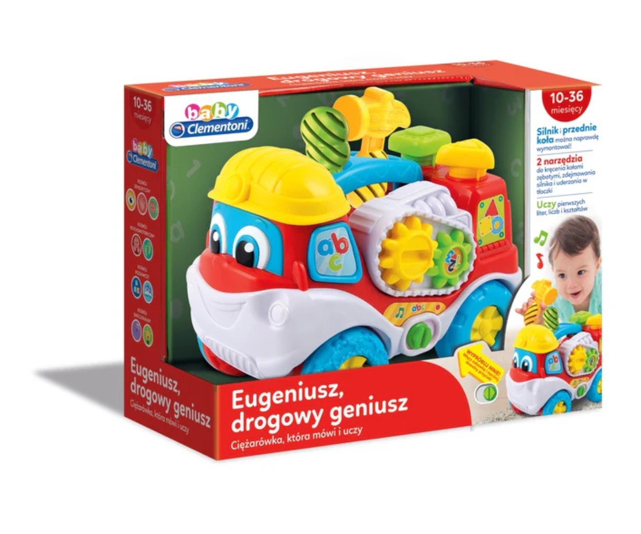 Clementoni 50110 Baby Eugeniusz Drogowy Geniusz — zdjęcie 2