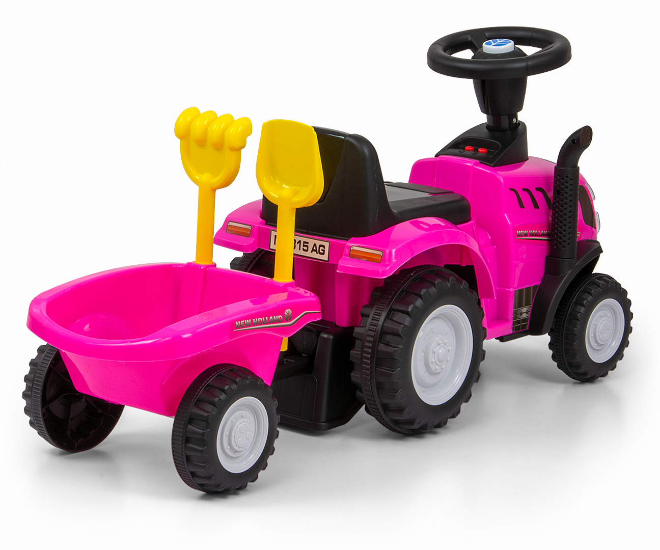 Milly Mally Pojazd NEW HOLLAND T7 TRAKTOR Pink — zdjęcie 2