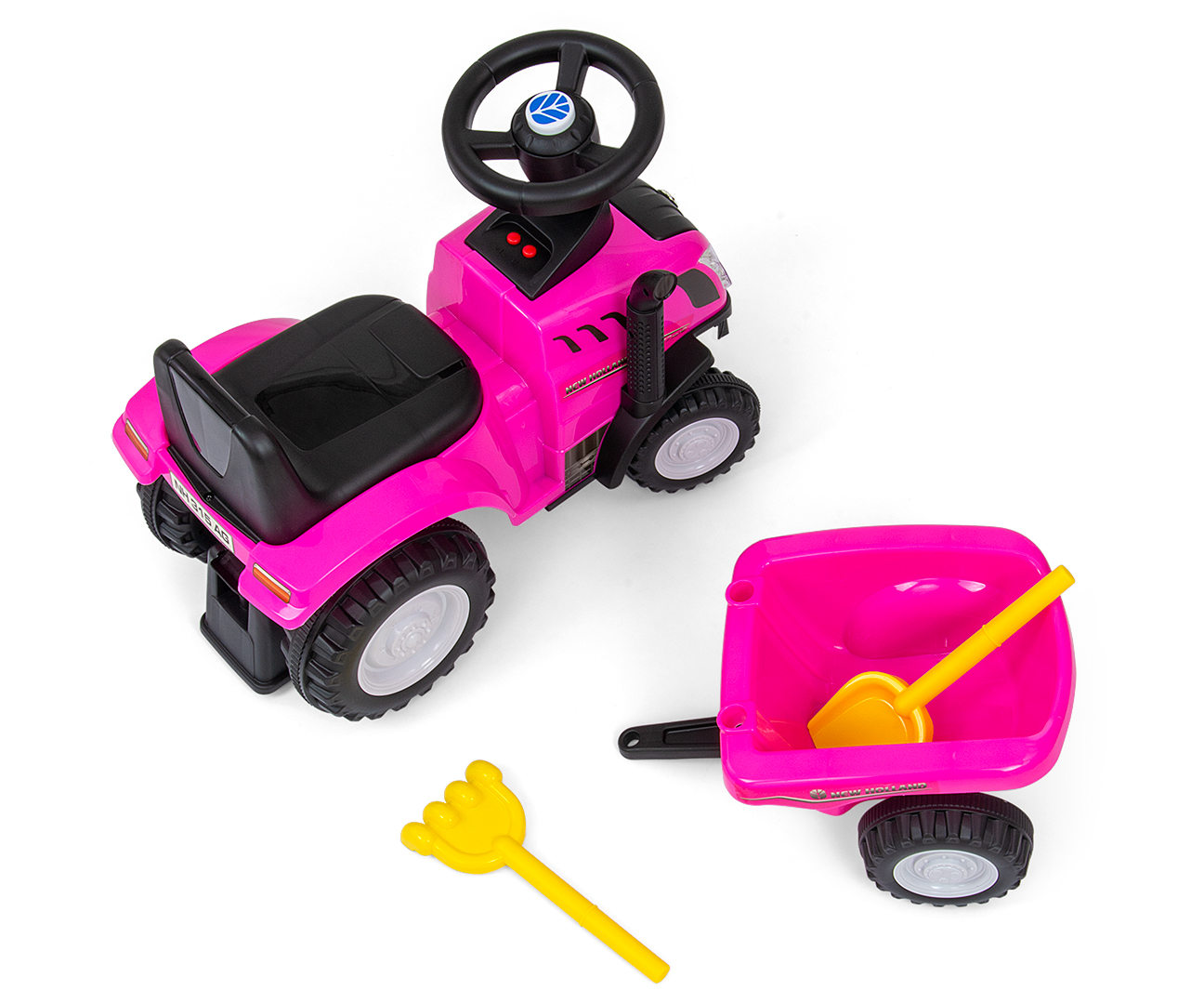 Milly Mally Pojazd NEW HOLLAND T7 TRAKTOR Pink — zdjęcie 4
