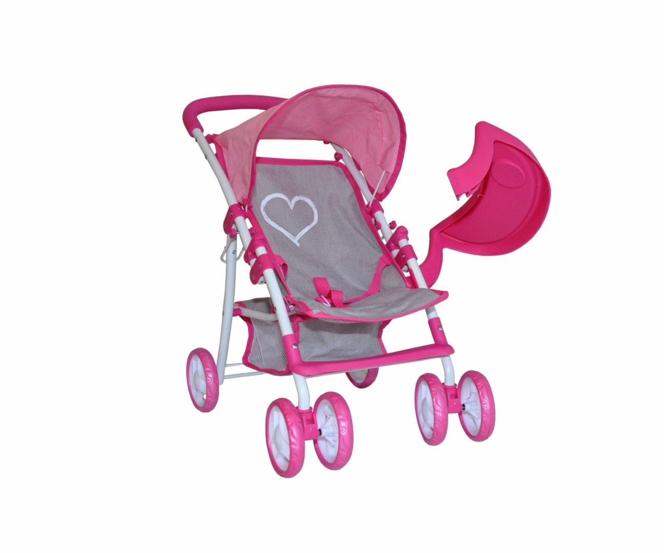 Milly Mally Wózek dla lalek Kate Prestige Pink — zdjęcie 3