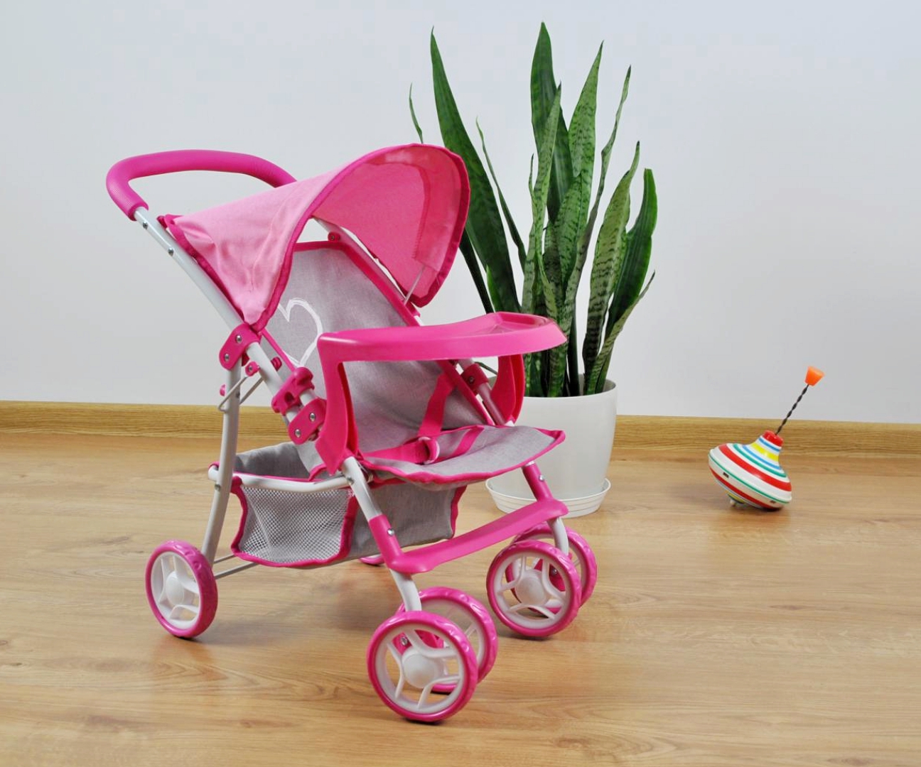 Milly Mally Wózek dla lalek Kate Prestige Pink — zdjęcie 4