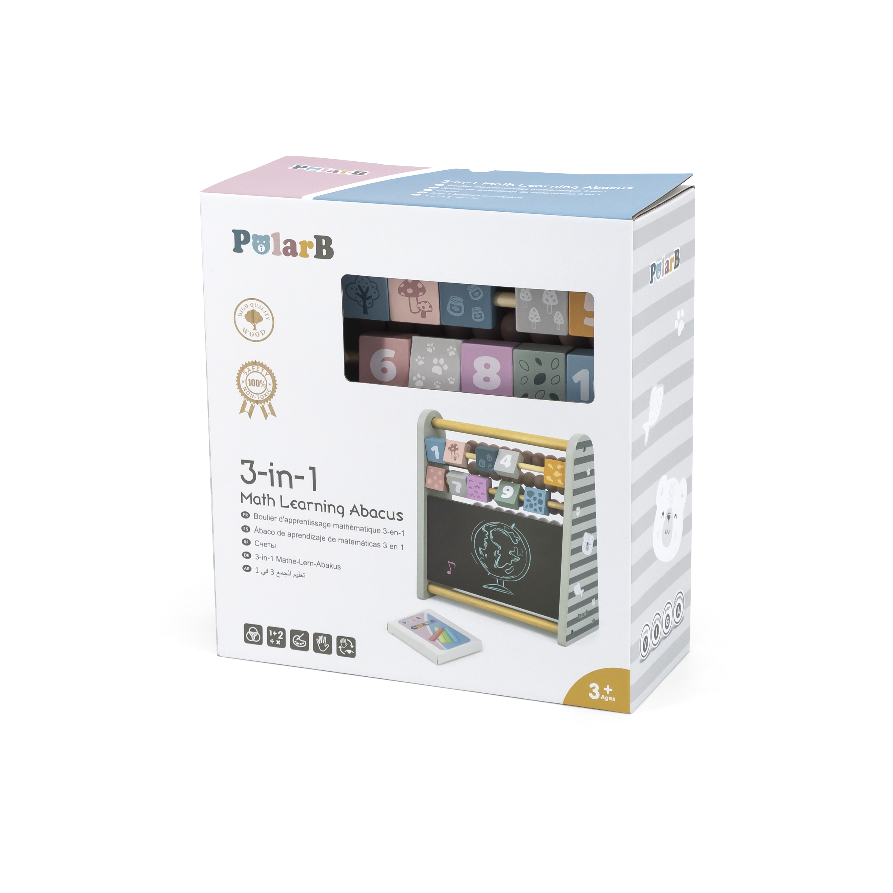 Viga 44086 PolarB Liczydło do nauki matematyki 3w1 — zdjęcie 9