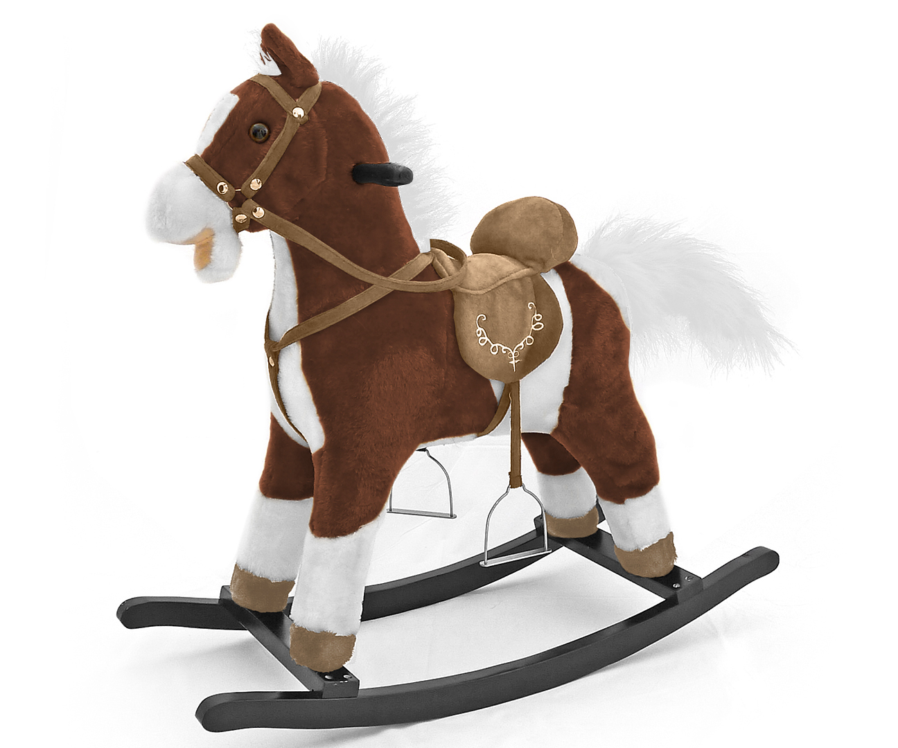 Milly Mally Koń Mustang ciemny brąz