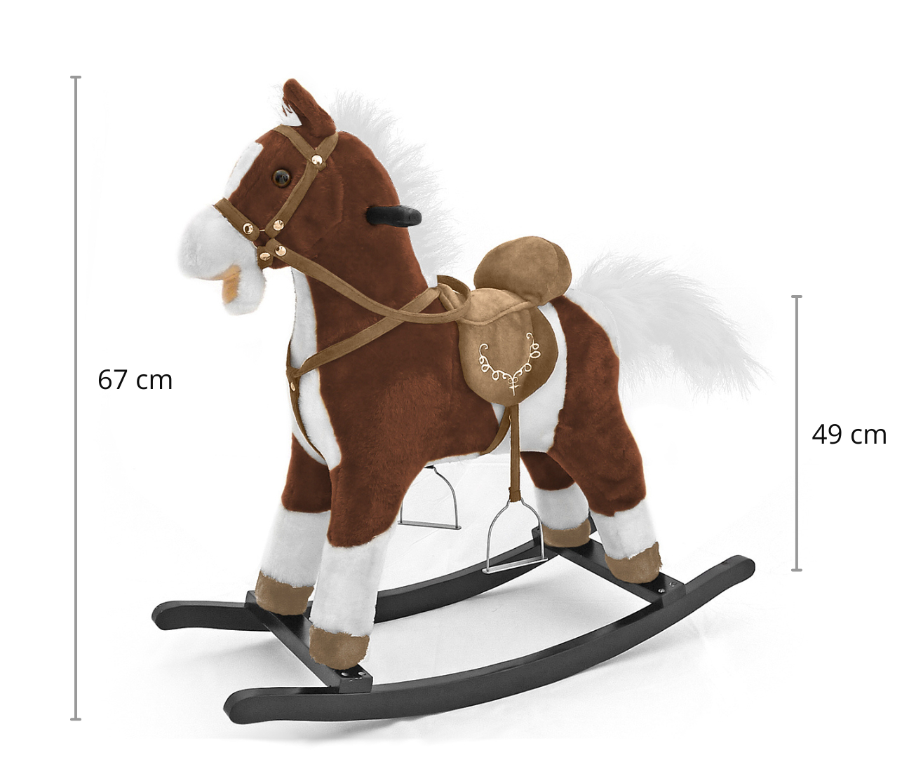 Milly Mally Koń Mustang ciemny brąz — zdjęcie 2