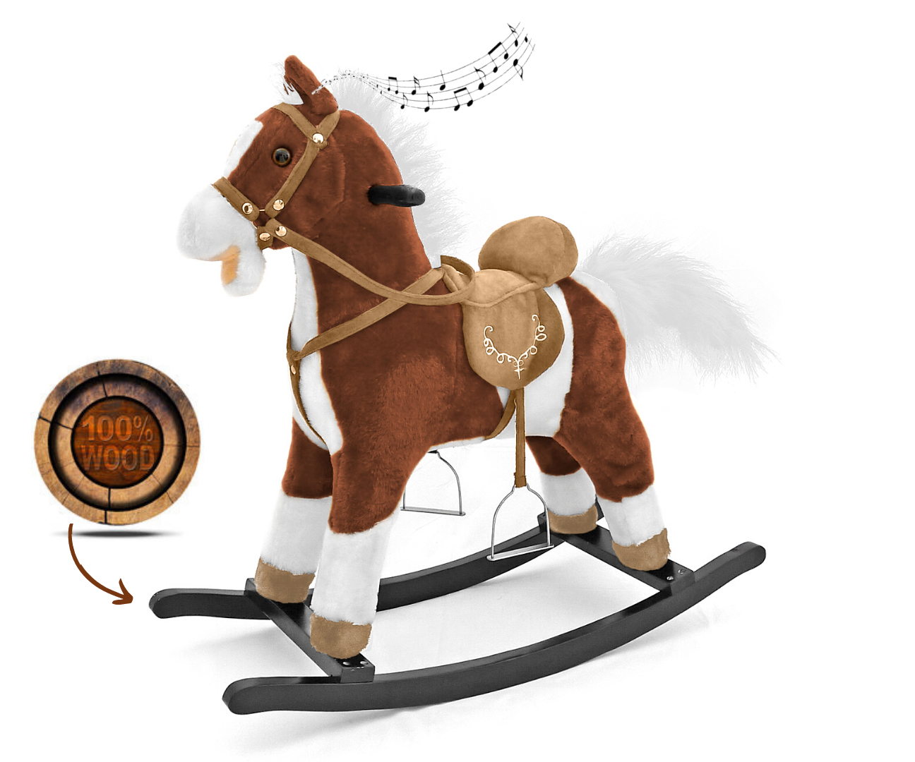Milly Mally Koń Mustang ciemny brąz — zdjęcie 3