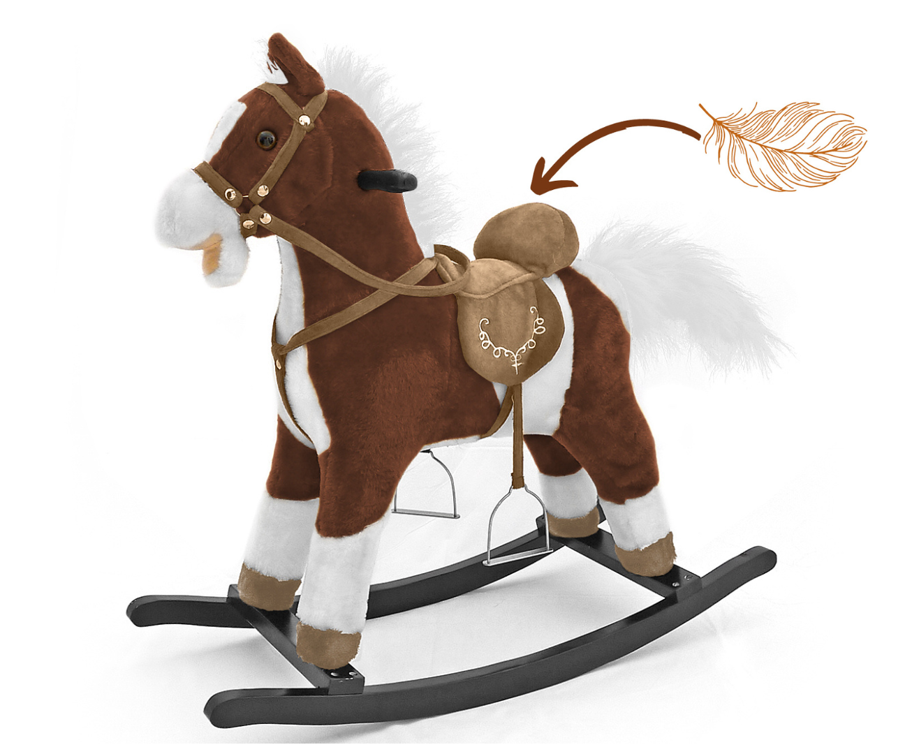 Milly Mally Koń Mustang ciemny brąz — zdjęcie 5