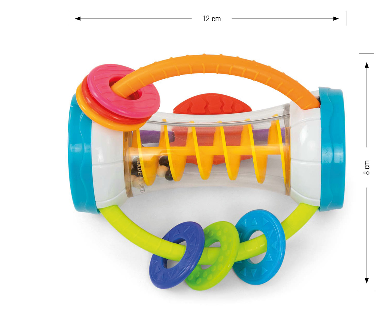 Grzechotka Shaker - Colorful shaker - 0596 — zdjęcie 2
