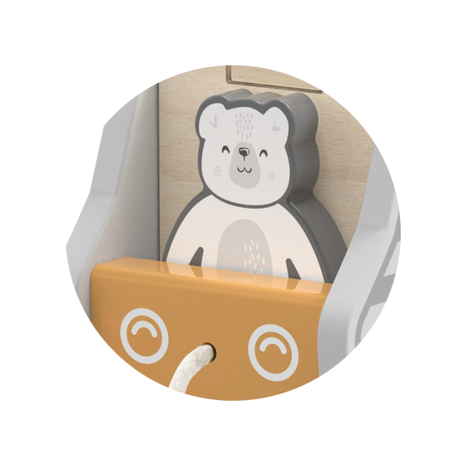 Viga 44041 PolarB Autko 2w1 do ciągnięcia i sorter — zdjęcie 4