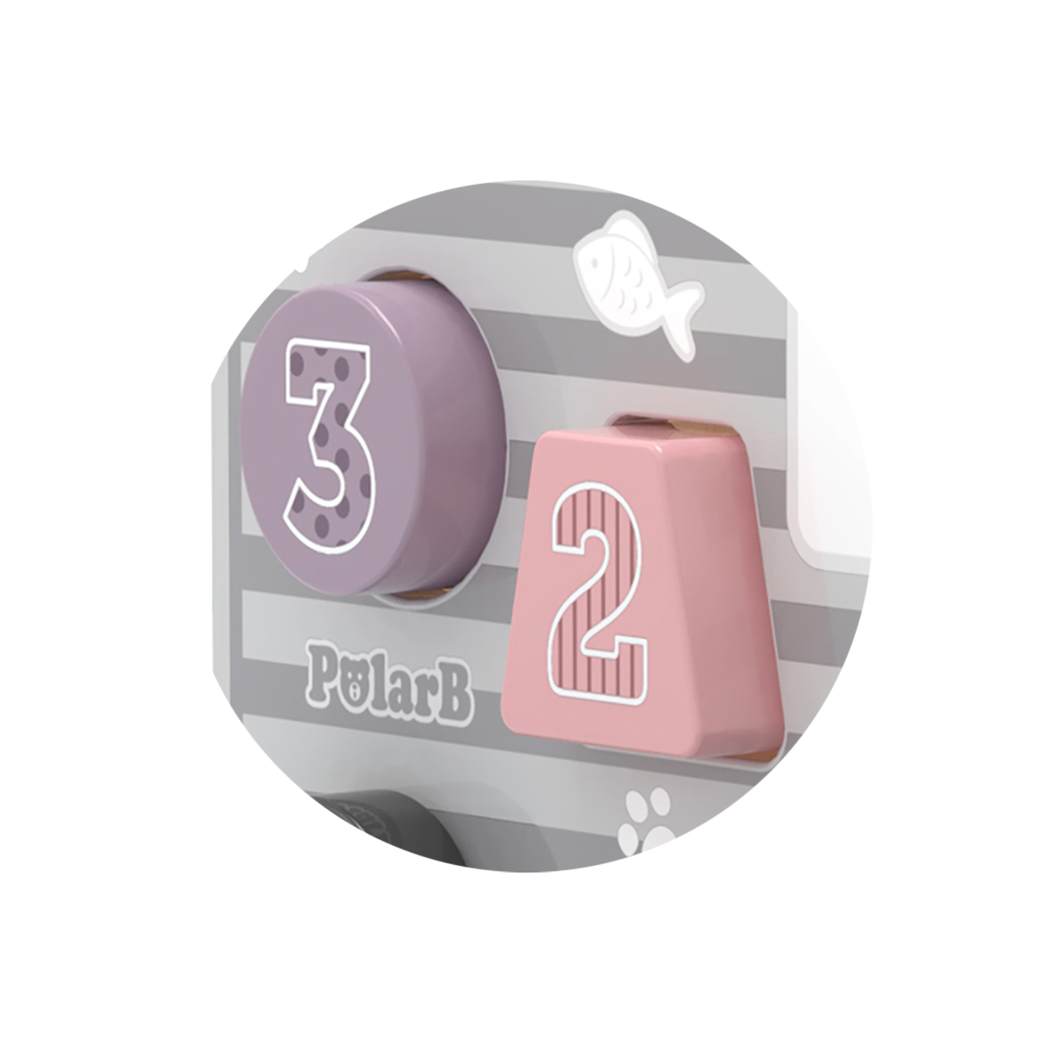 Viga 44041 PolarB Autko 2w1 do ciągnięcia i sorter — zdjęcie 6