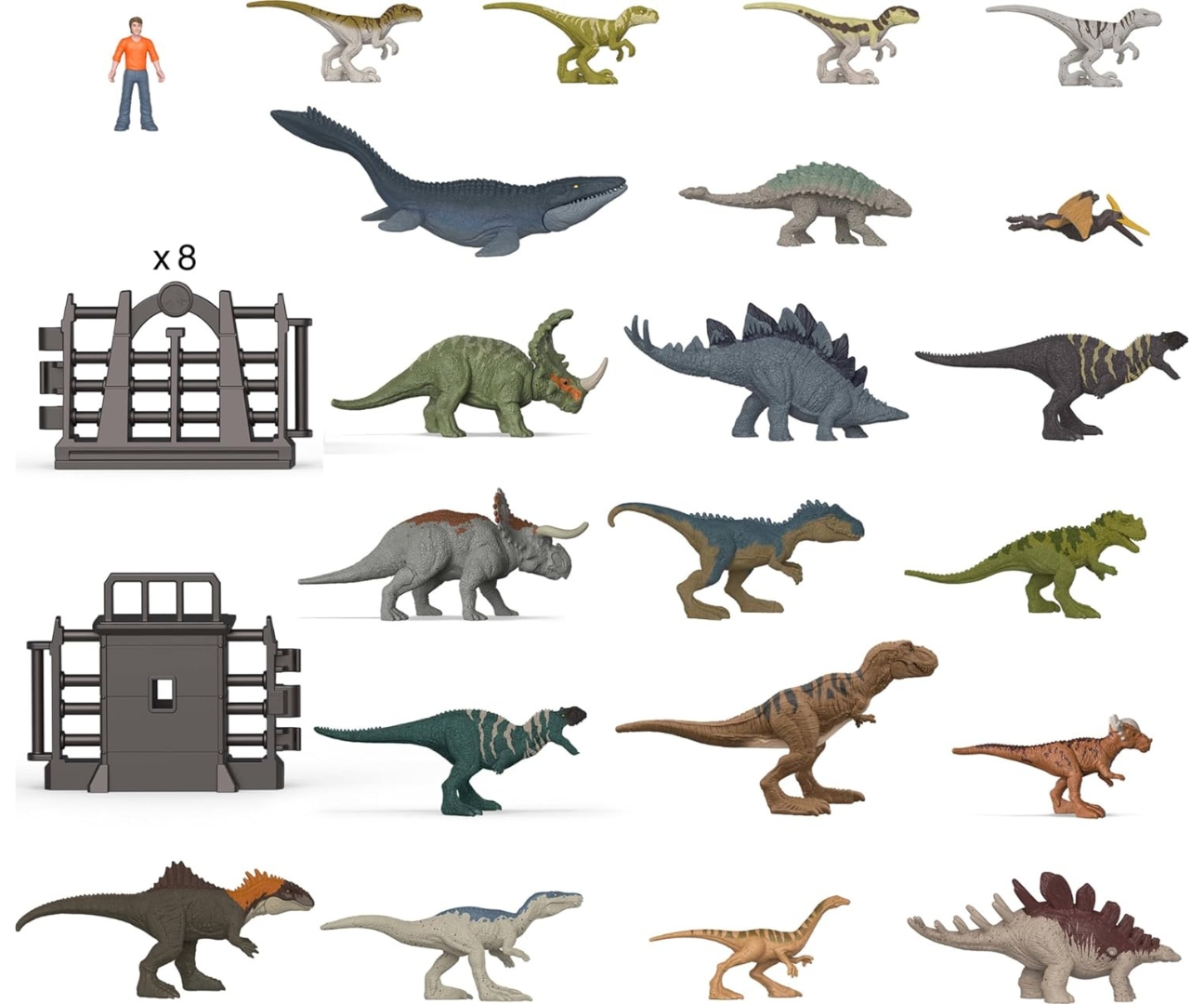 Mattel JBG37 Kalendarz Adwentowy Jurassic World — zdjęcie 3