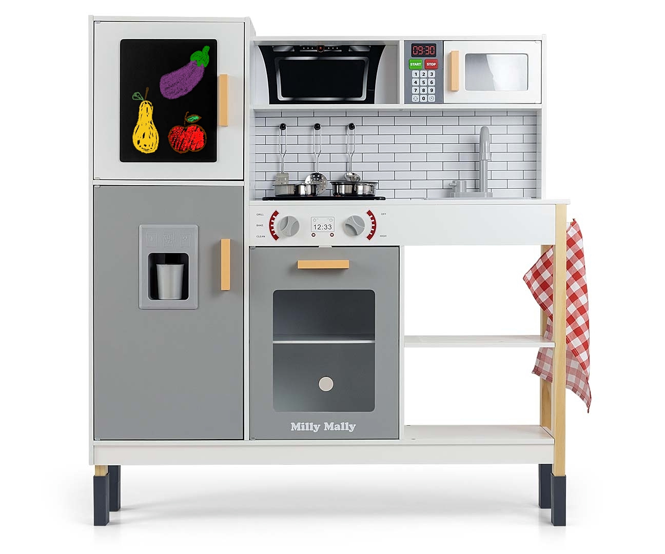 Milly Mally Drewniana kuchnia Esket Grey — zdjęcie 3