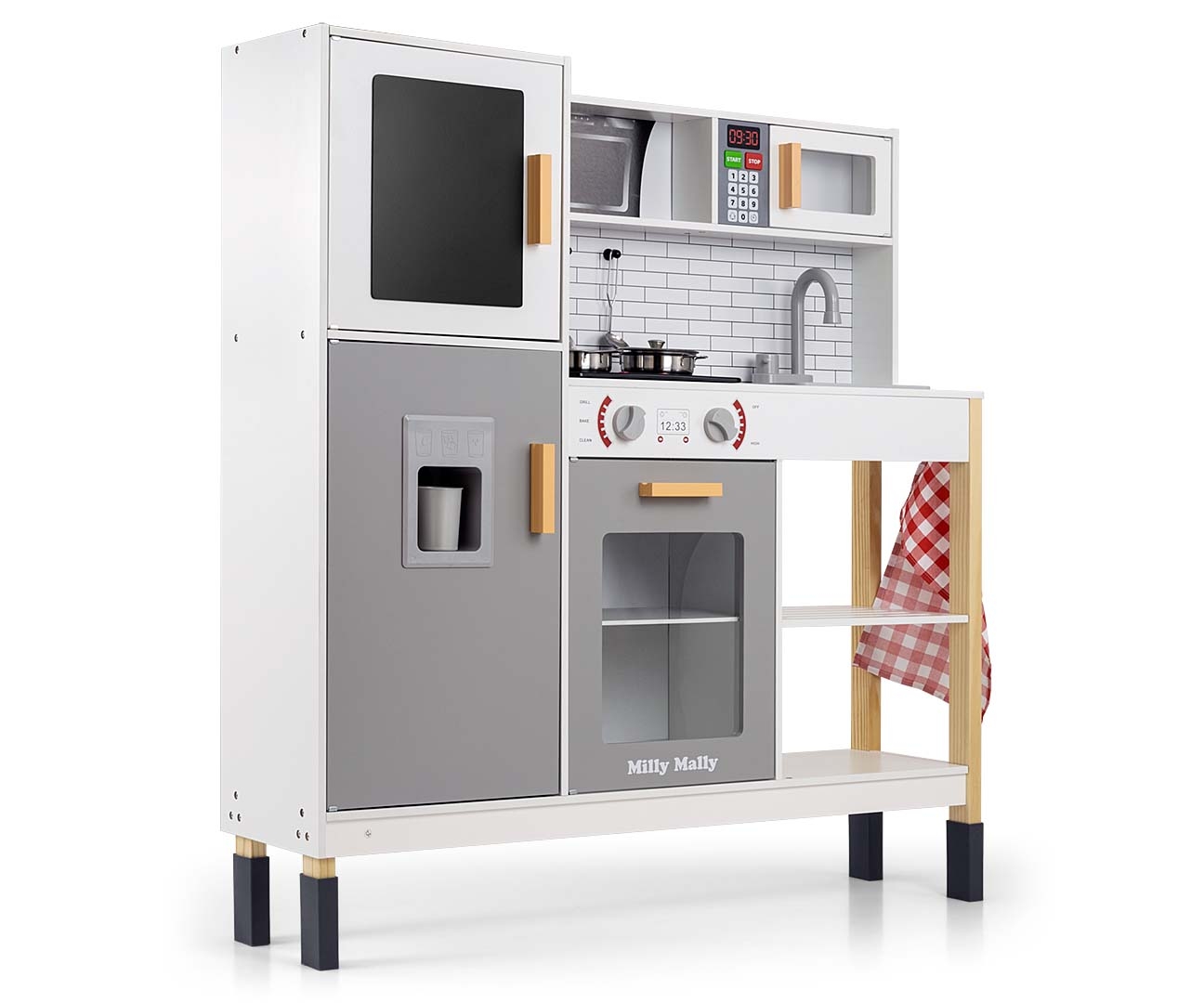 Milly Mally Drewniana kuchnia Esket Grey — zdjęcie 4