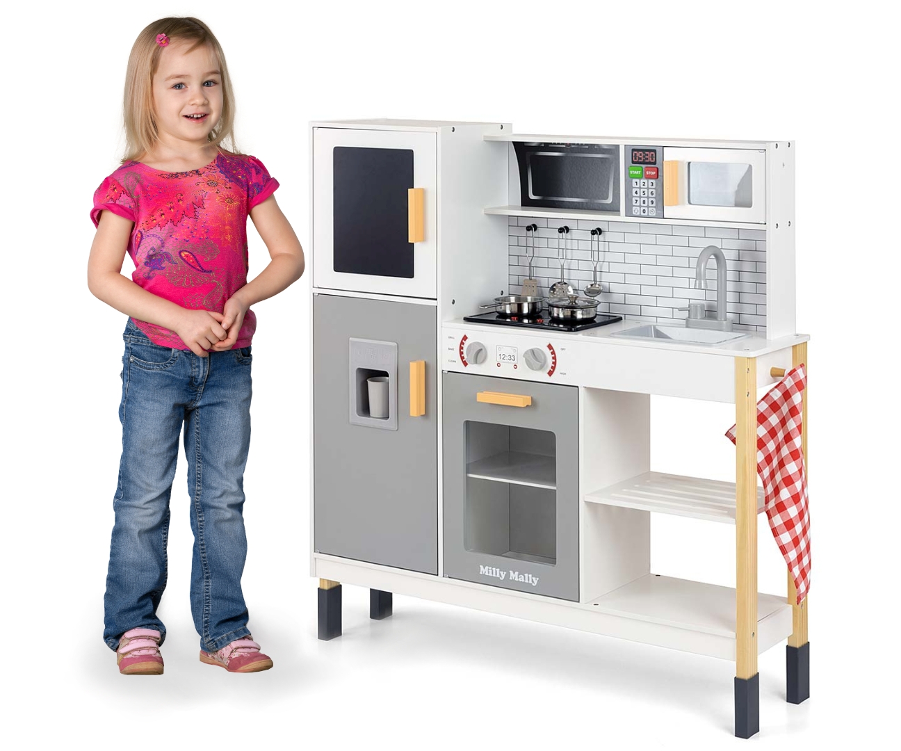 Milly Mally Drewniana kuchnia Esket Grey — zdjęcie 12
