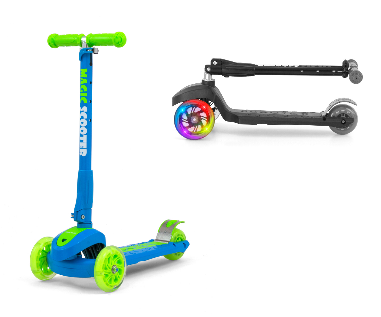 Milly Mally Scooter Magic Blue-Green — zdjęcie 3