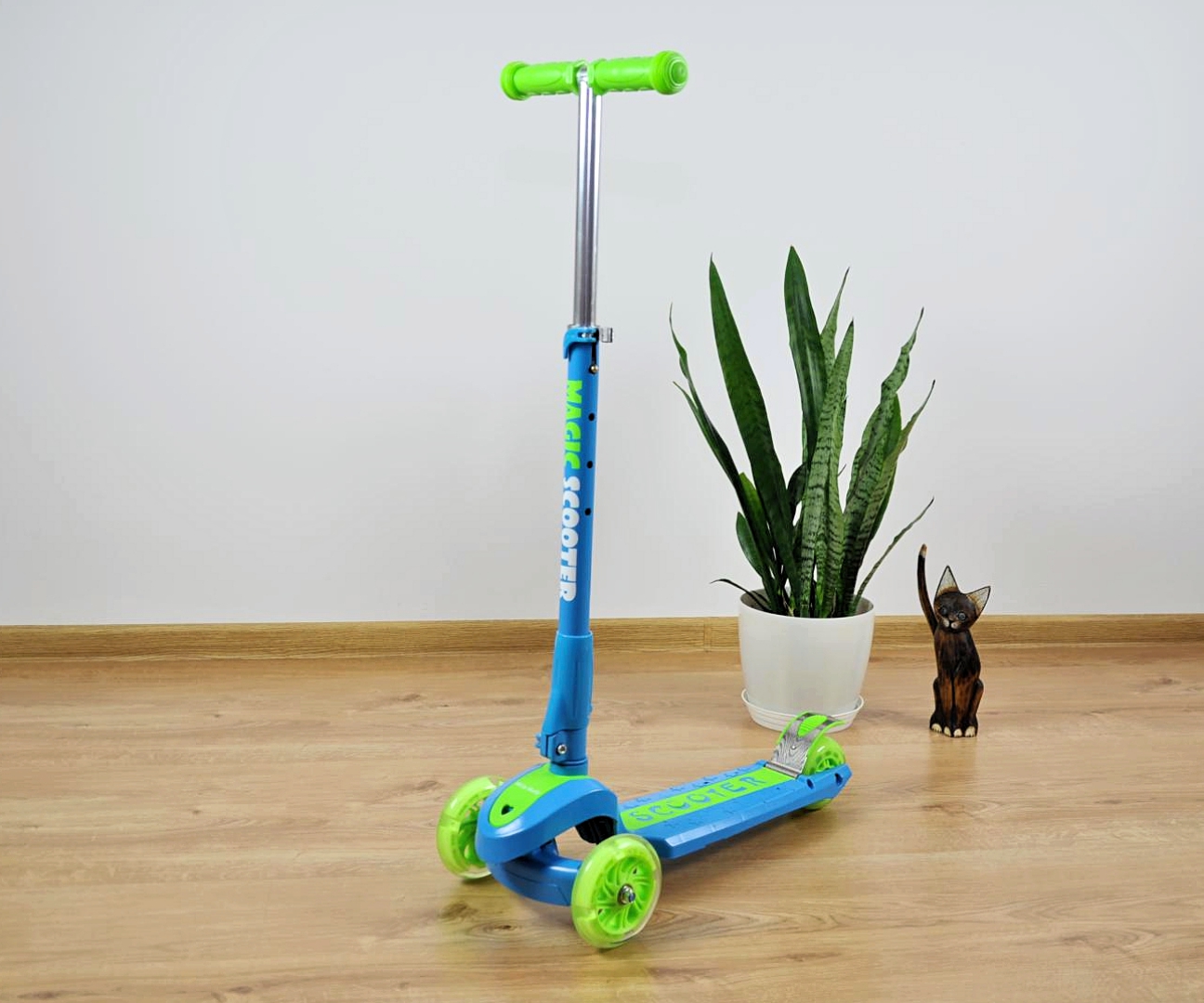 Milly Mally Scooter Magic Blue-Green — zdjęcie 5