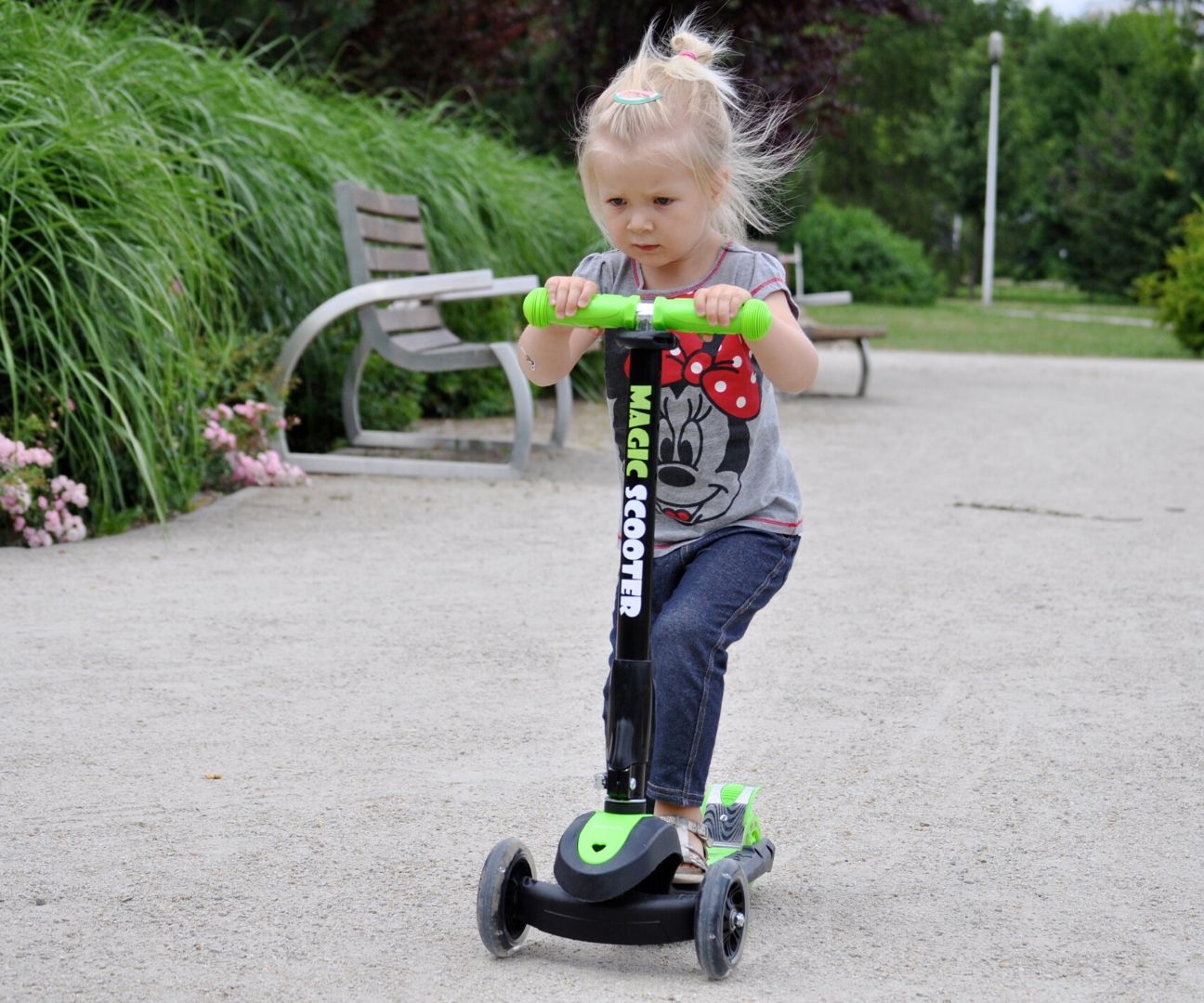 Milly Mally Scooter Magic Blue-Green — zdjęcie 9