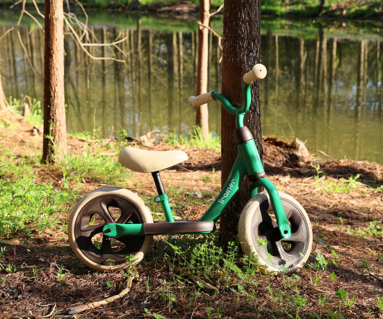 Qplay Rowerek Biegowy Trainer Green — zdjęcie 7