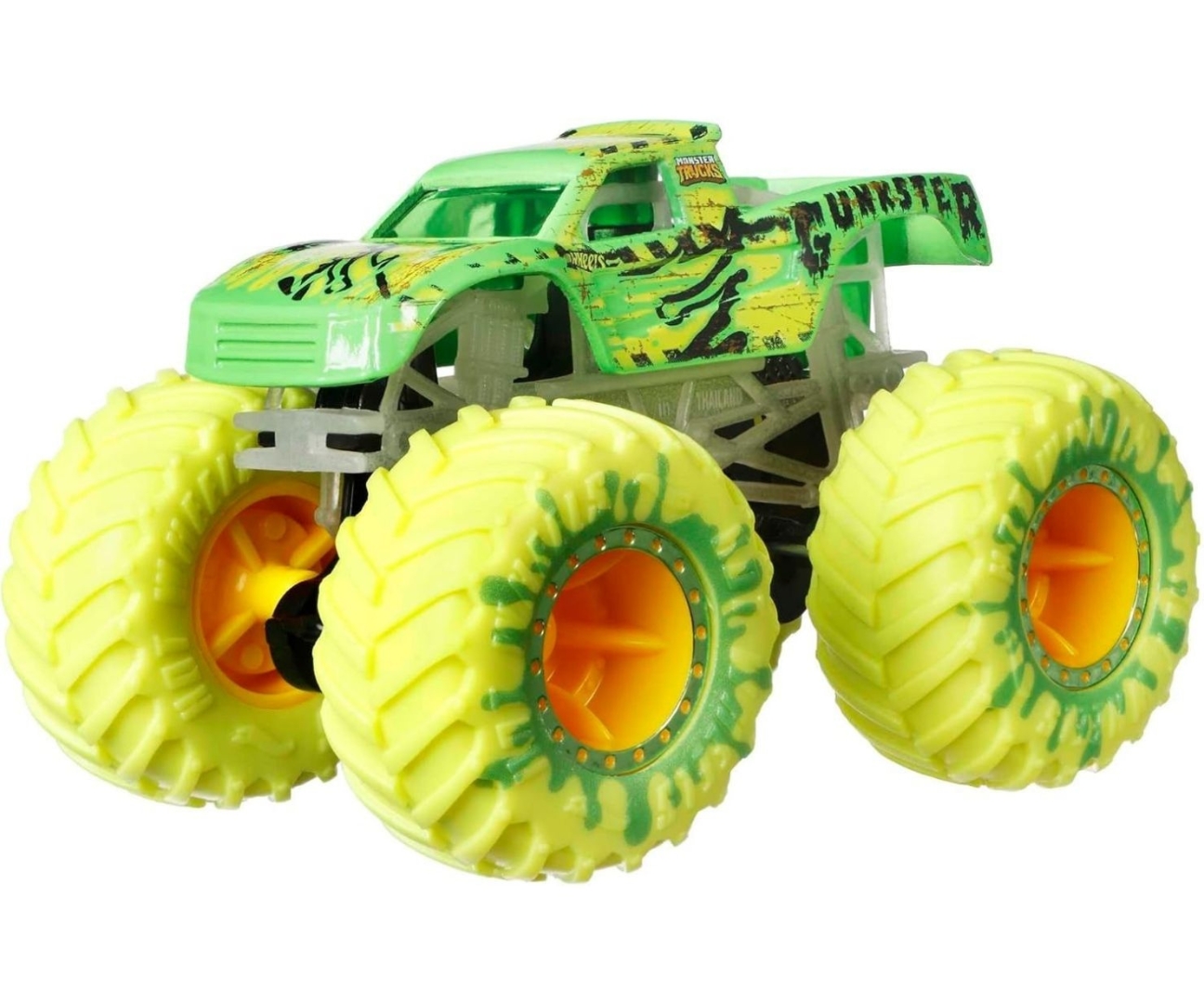 Mattel HCB57 Hot Wheels Monster Trucks Zestaw Świecący w Ciemności — zdjęcie 4