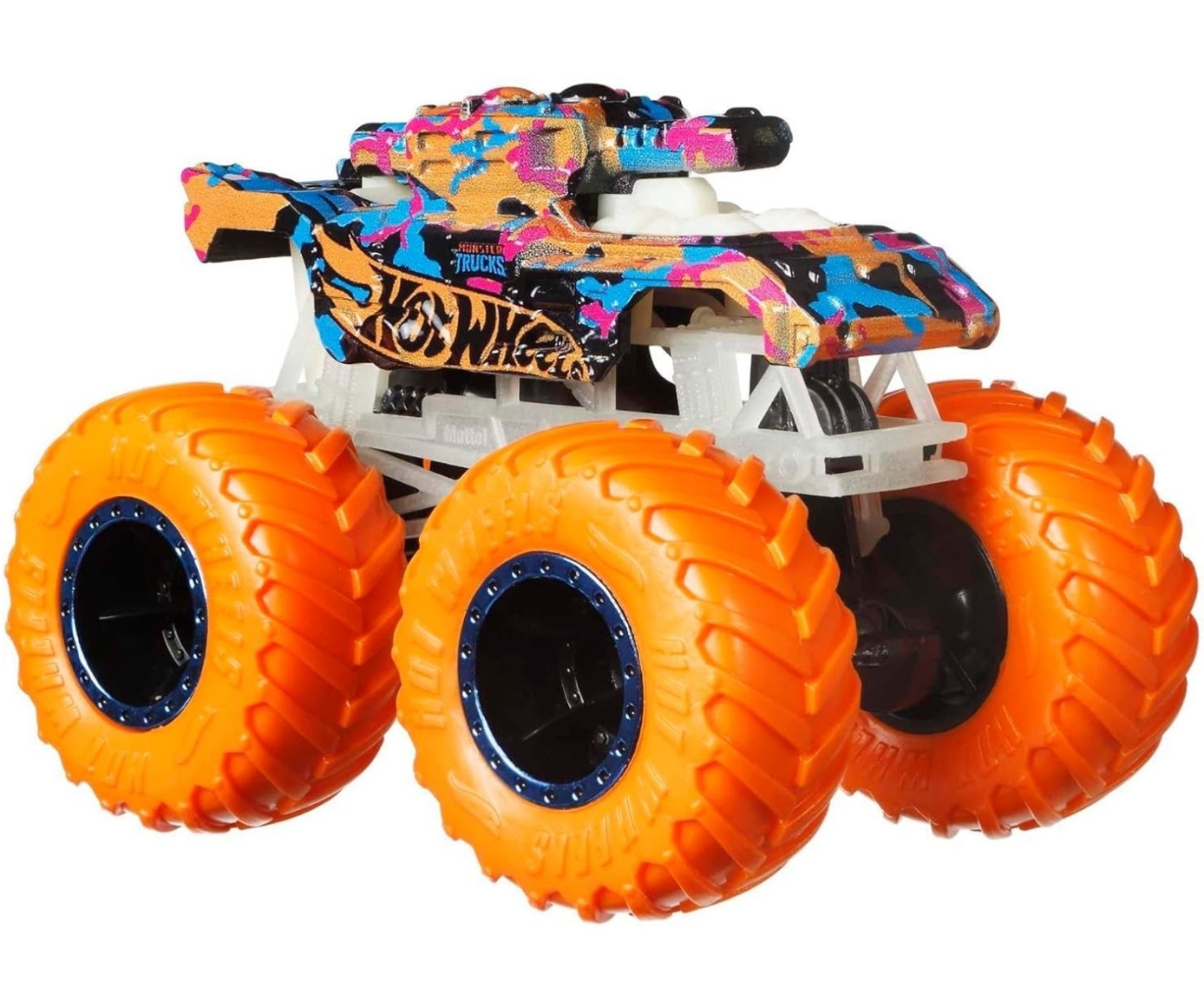 Mattel HCB57 Hot Wheels Monster Trucks Zestaw Świecący w Ciemności — zdjęcie 6