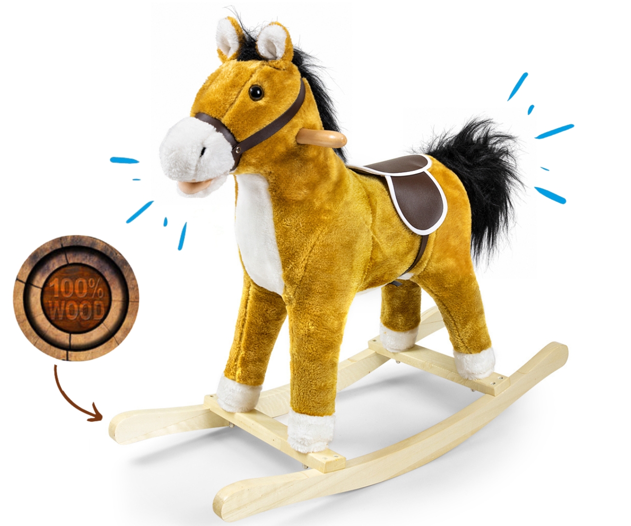 Milly Mally Koń Teddy Light Brown — zdjęcie 4